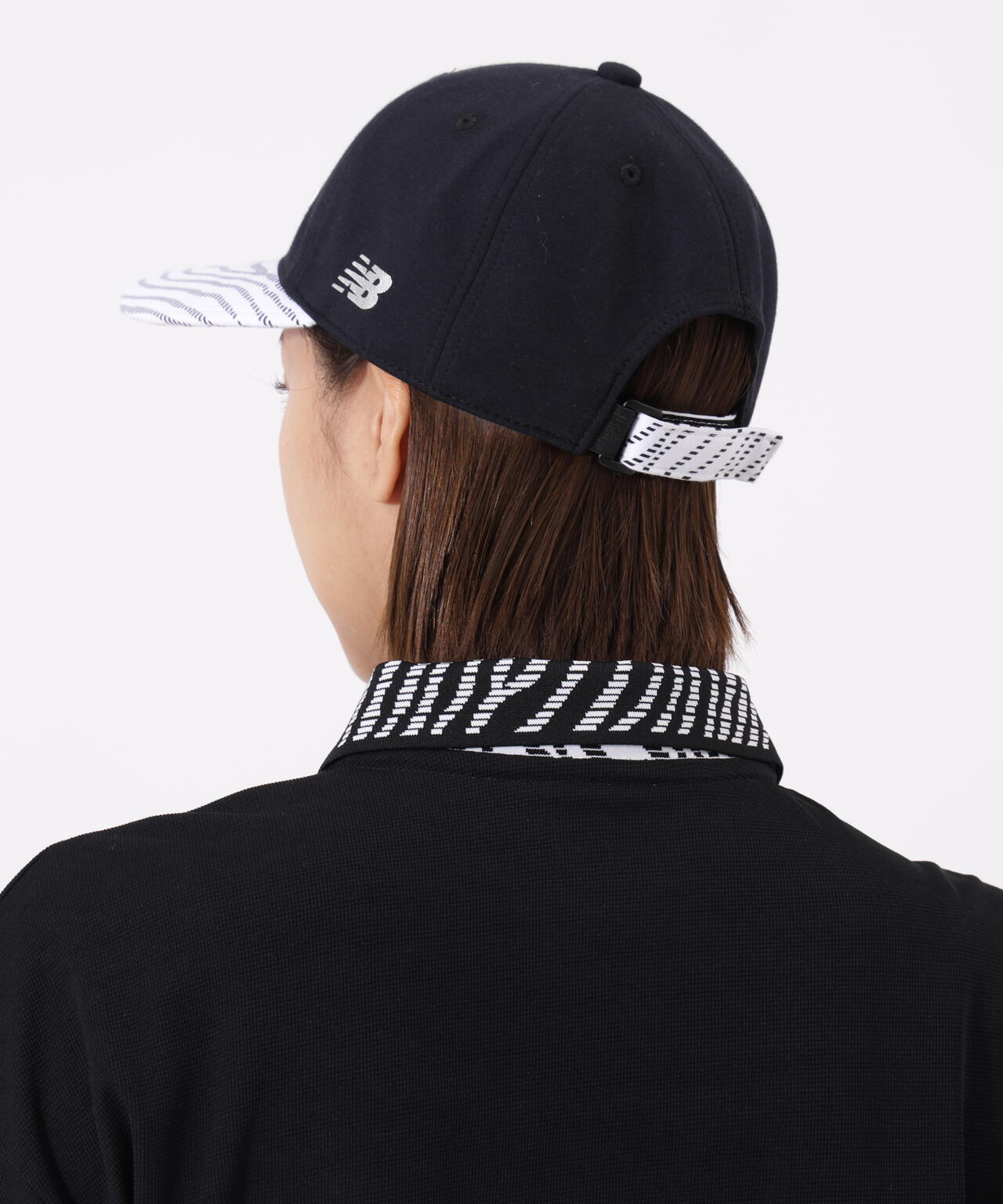 ストライプゼブラ 6パネルキャップ (WOMENS)