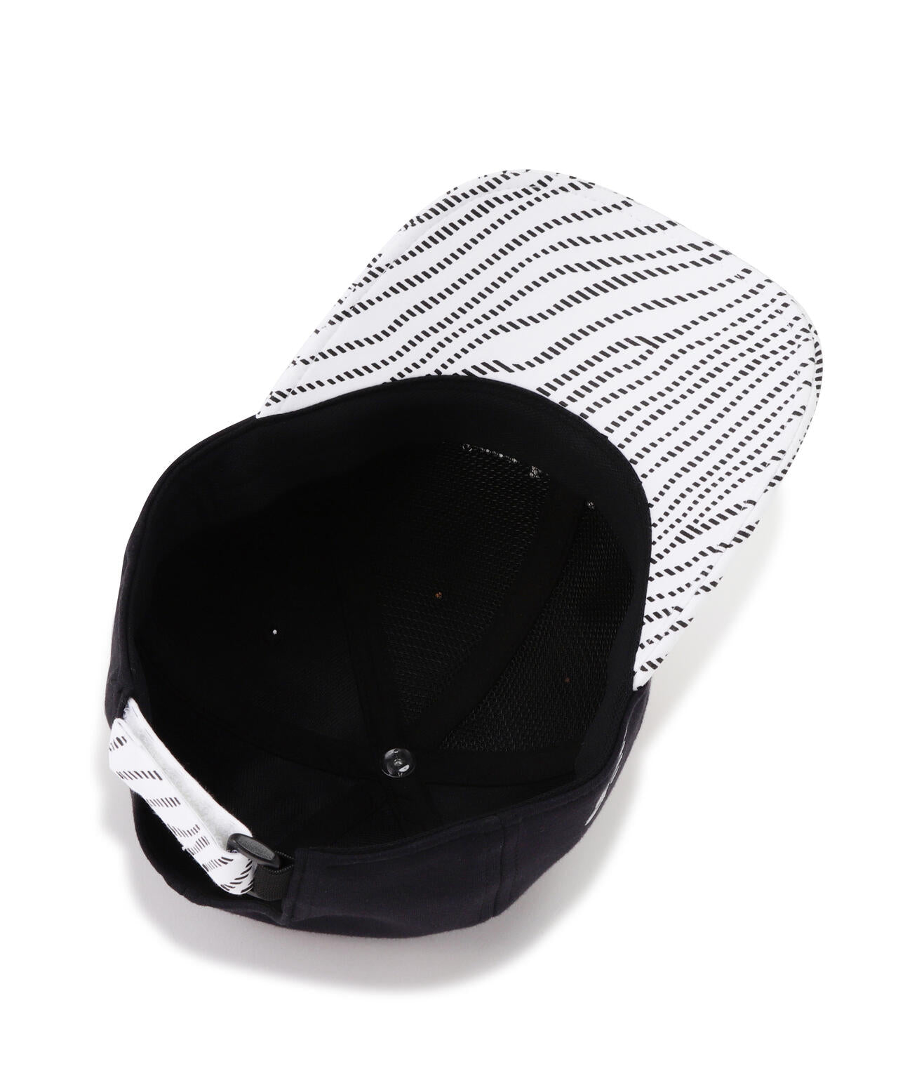 ストライプゼブラ 6パネルキャップ (WOMENS)