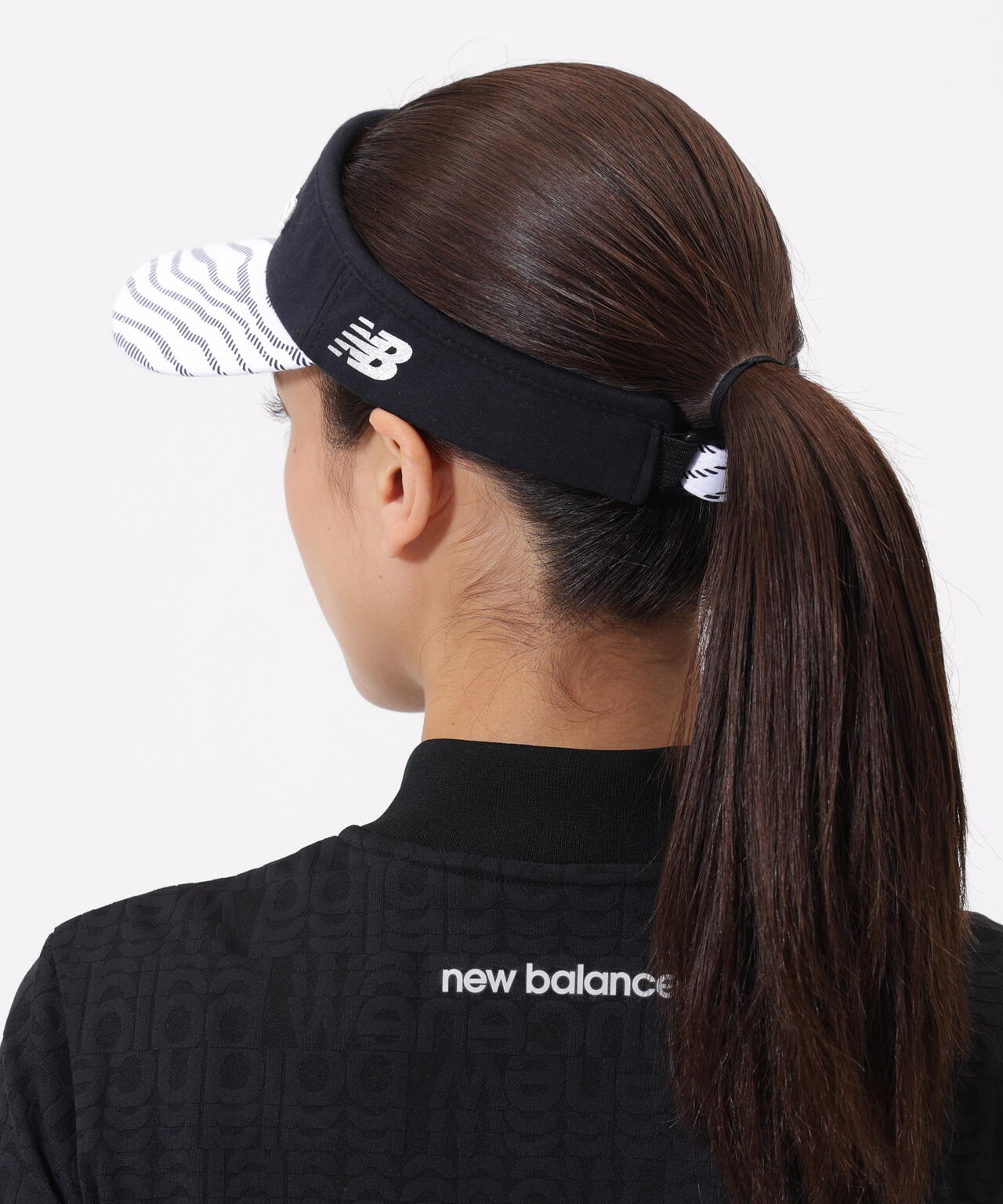 ストライプゼブラ バイザー (WOMENS)