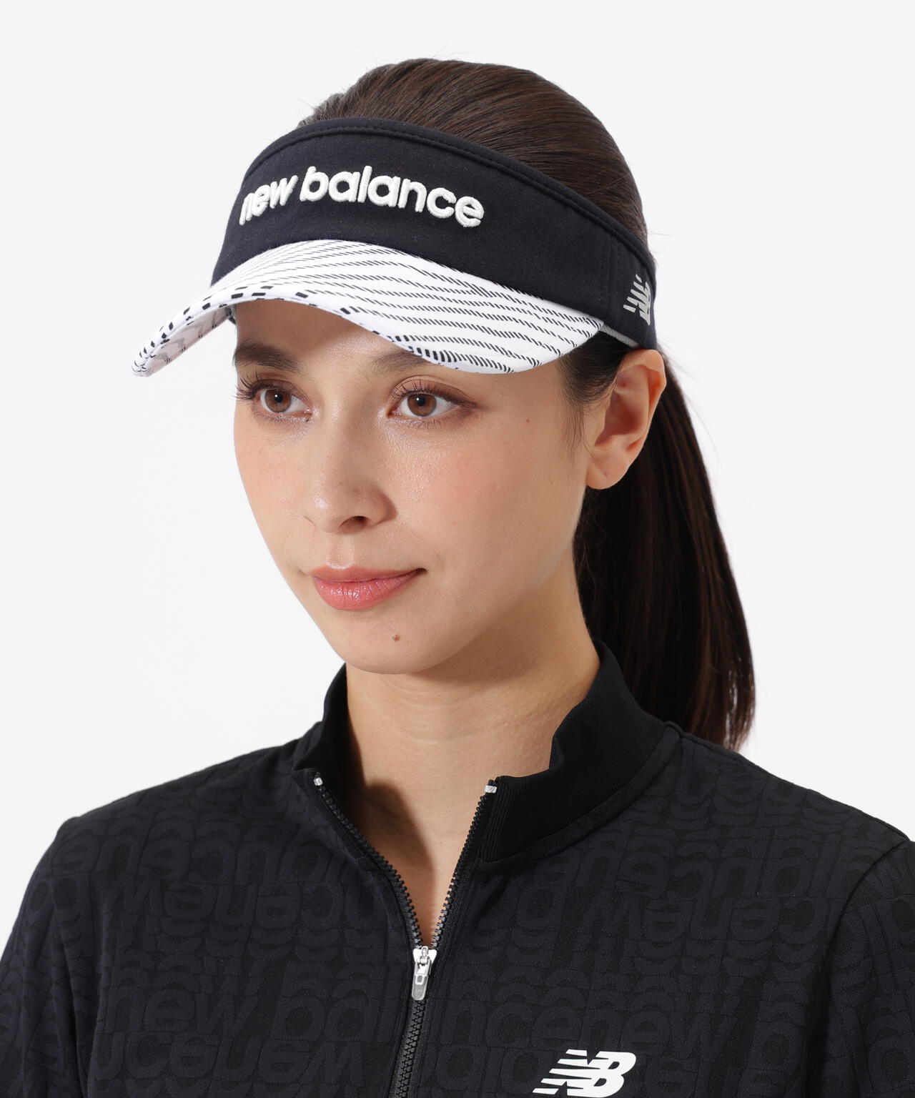 ストライプゼブラ バイザー (WOMENS)