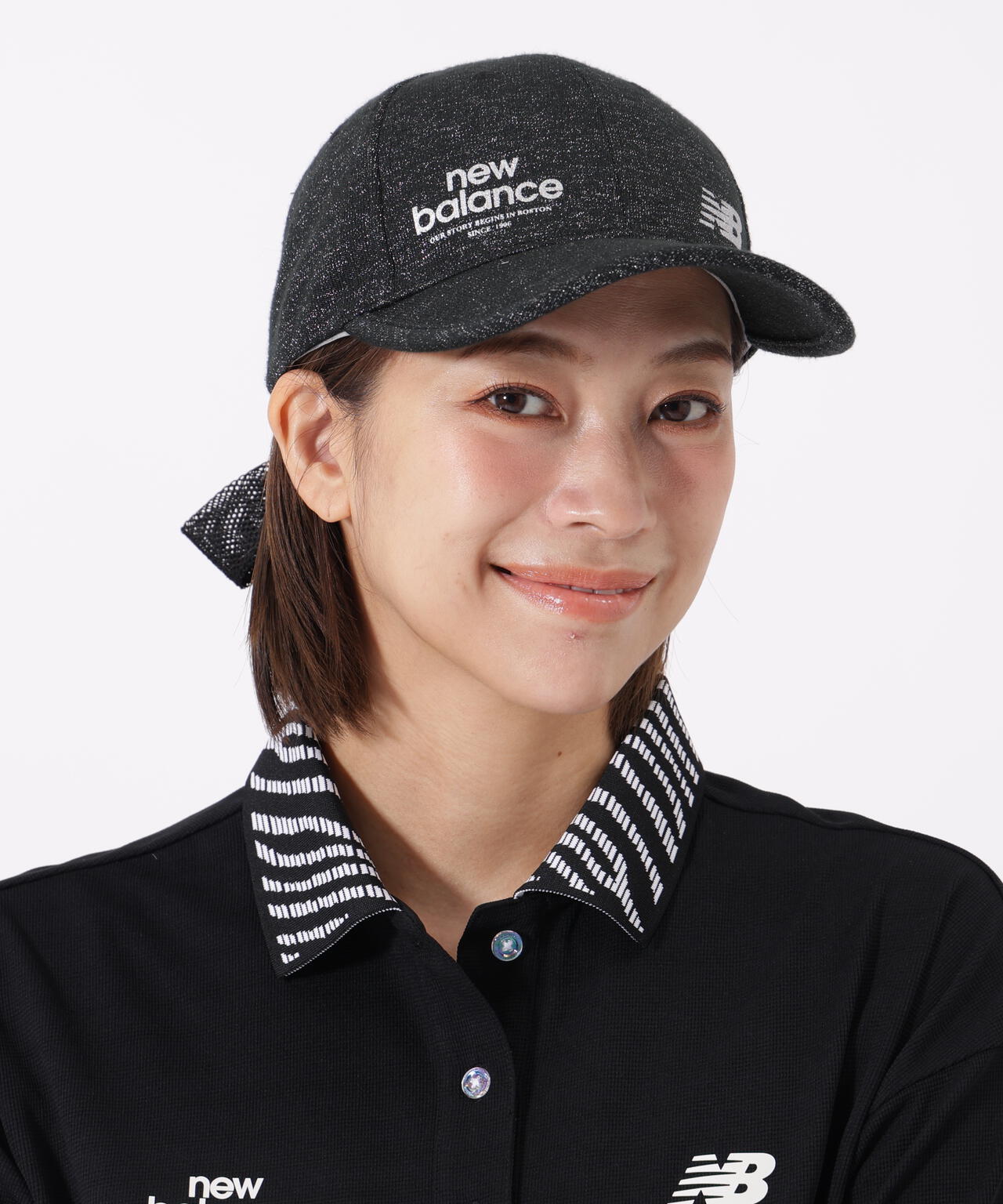 りぼん 6パネルキャップ (WOMENS)