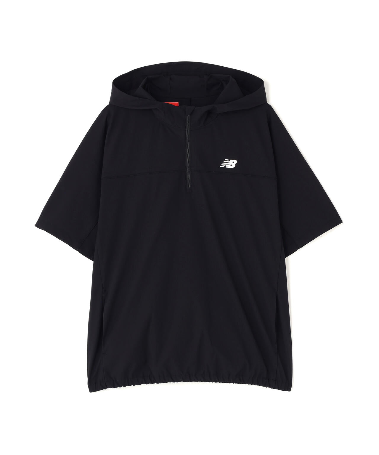 撥水 ハーフジップ プルオーバー フーディー (MENS)