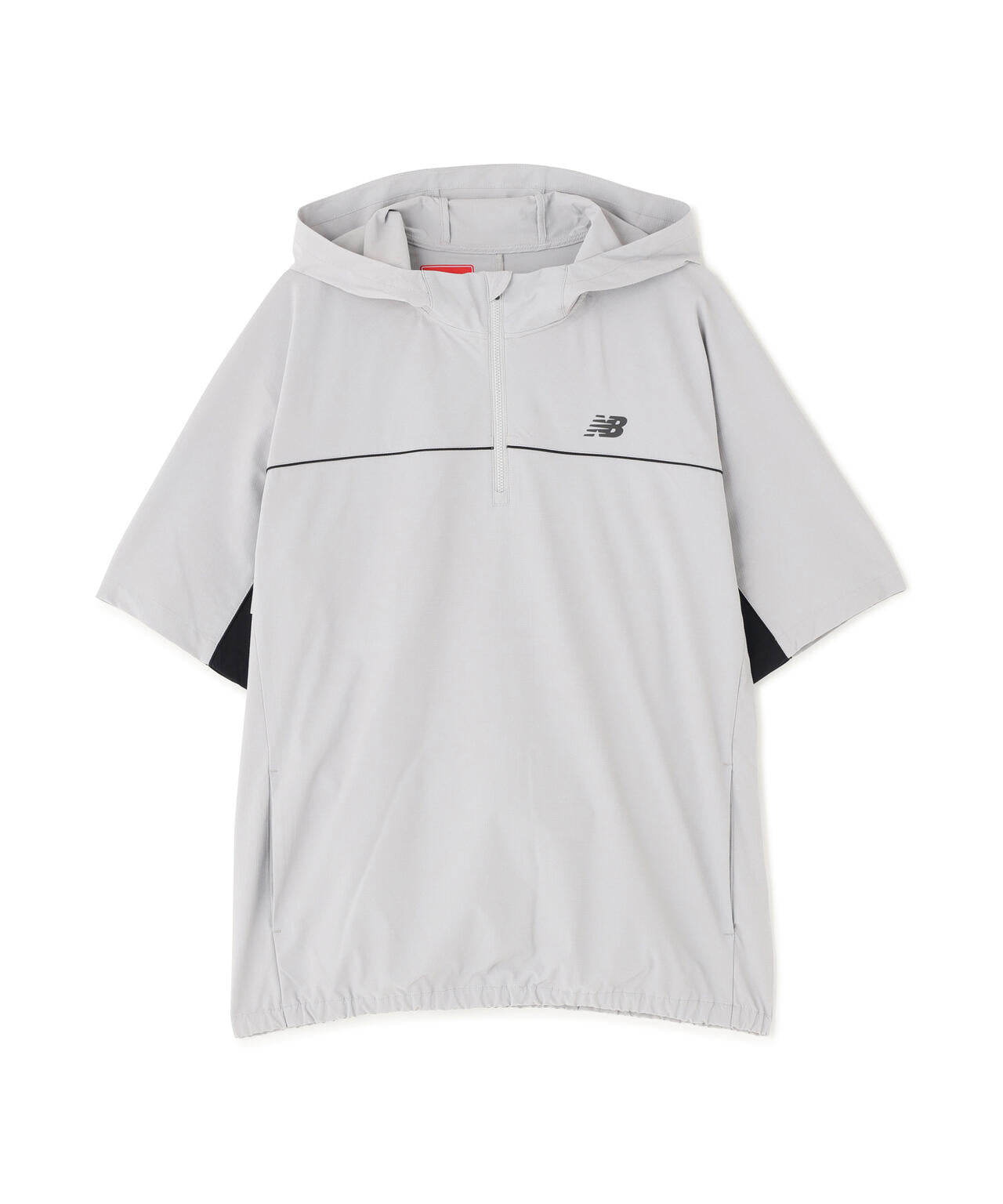 撥水 ハーフジップ プルオーバー フーディー (MENS)