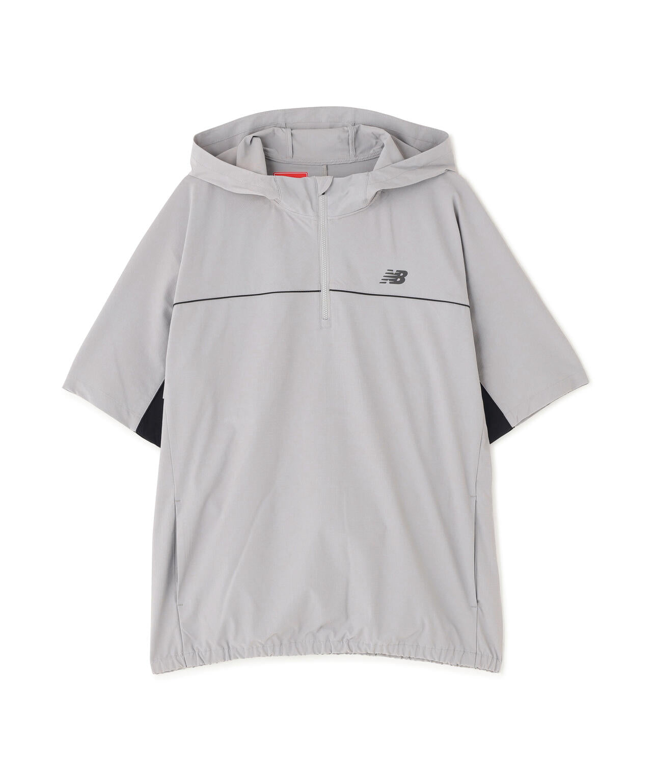 撥水 ハーフジップ プルオーバー フーディー (MENS)