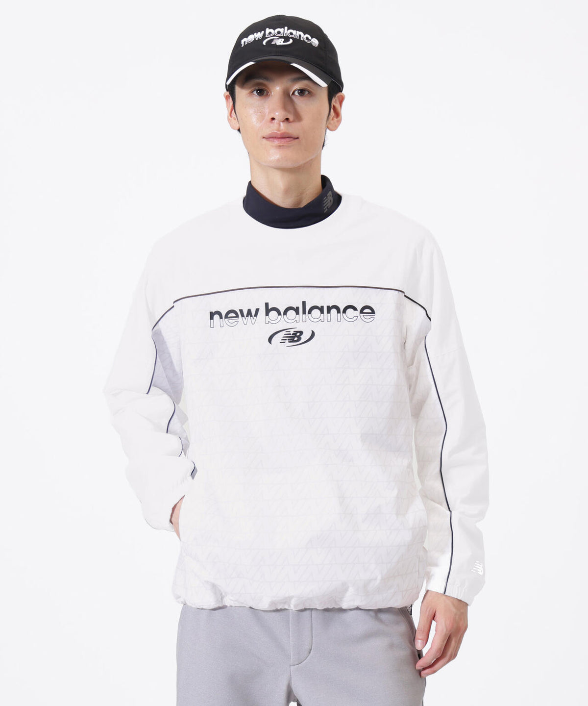 起毛裏地 撥水 クルーネック スニードジャケット (MENS)