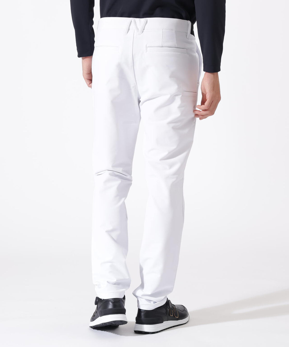 メランジ 裏起毛 ロングパンツ (MENS)