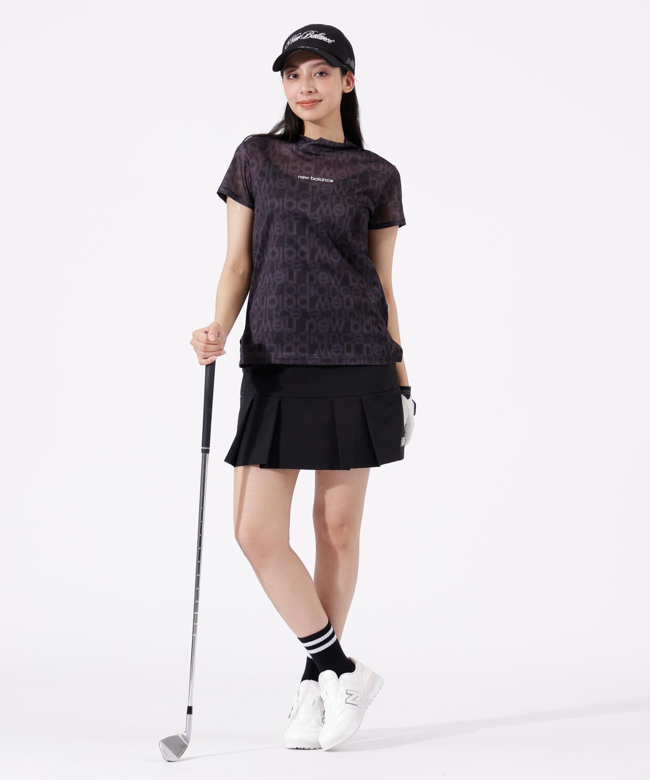 SOFTSHELL PLEATED SKIRT