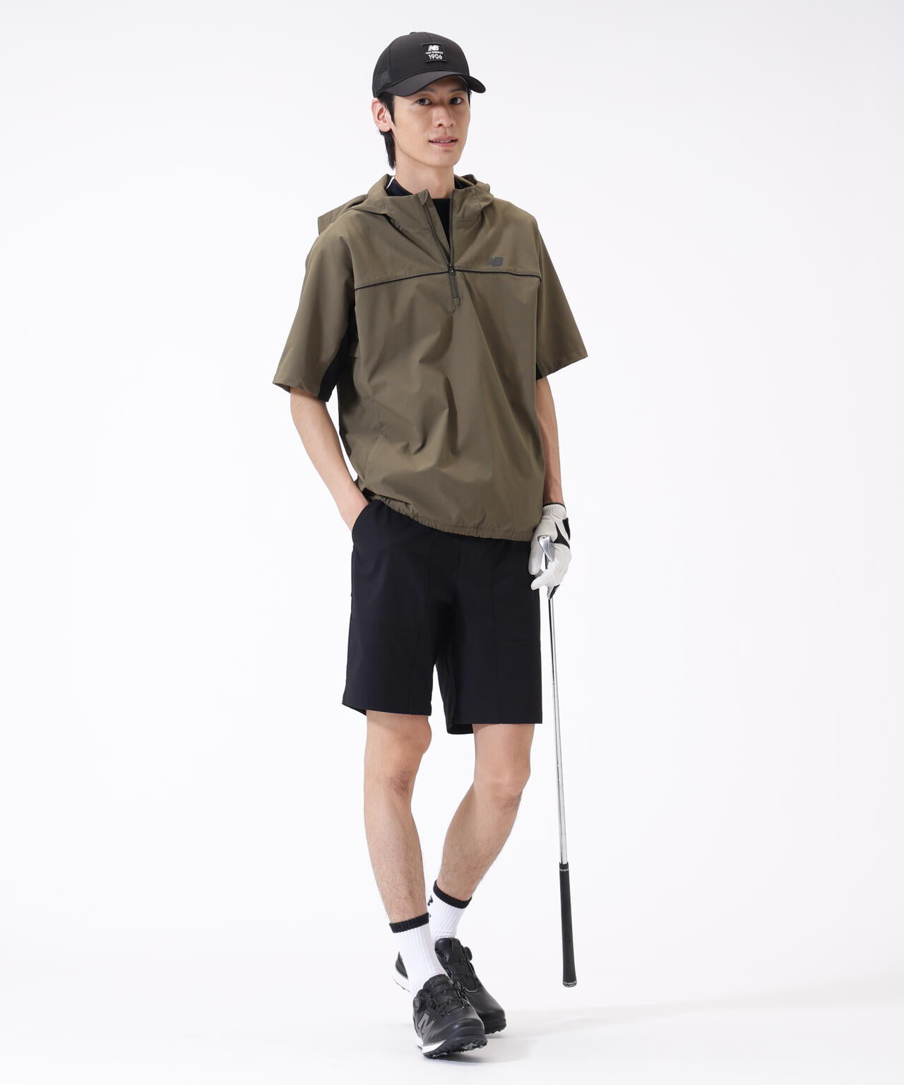 撥水 リラックス ショートパンツ (MENS)