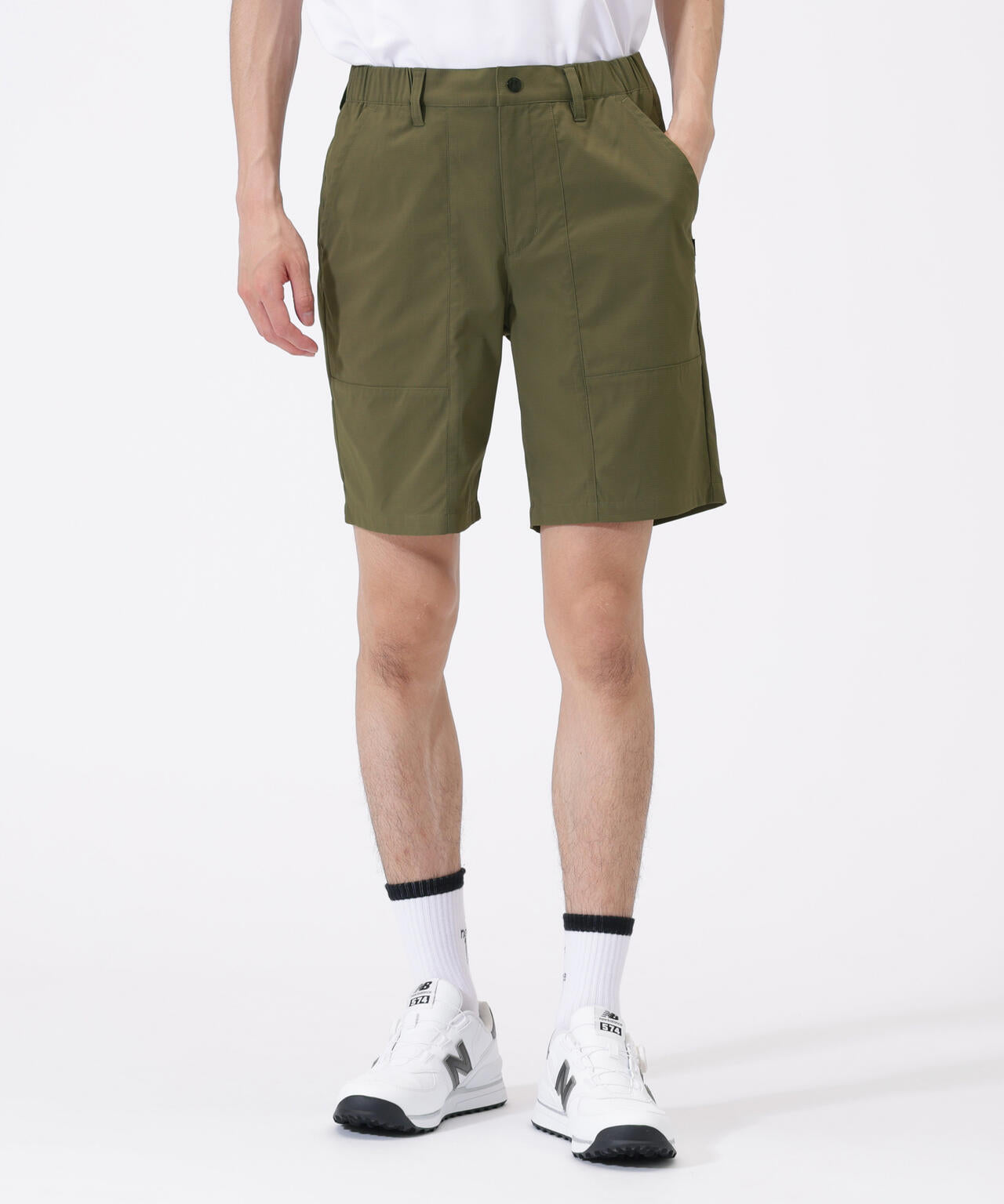 撥水 リラックス ショートパンツ (MENS)