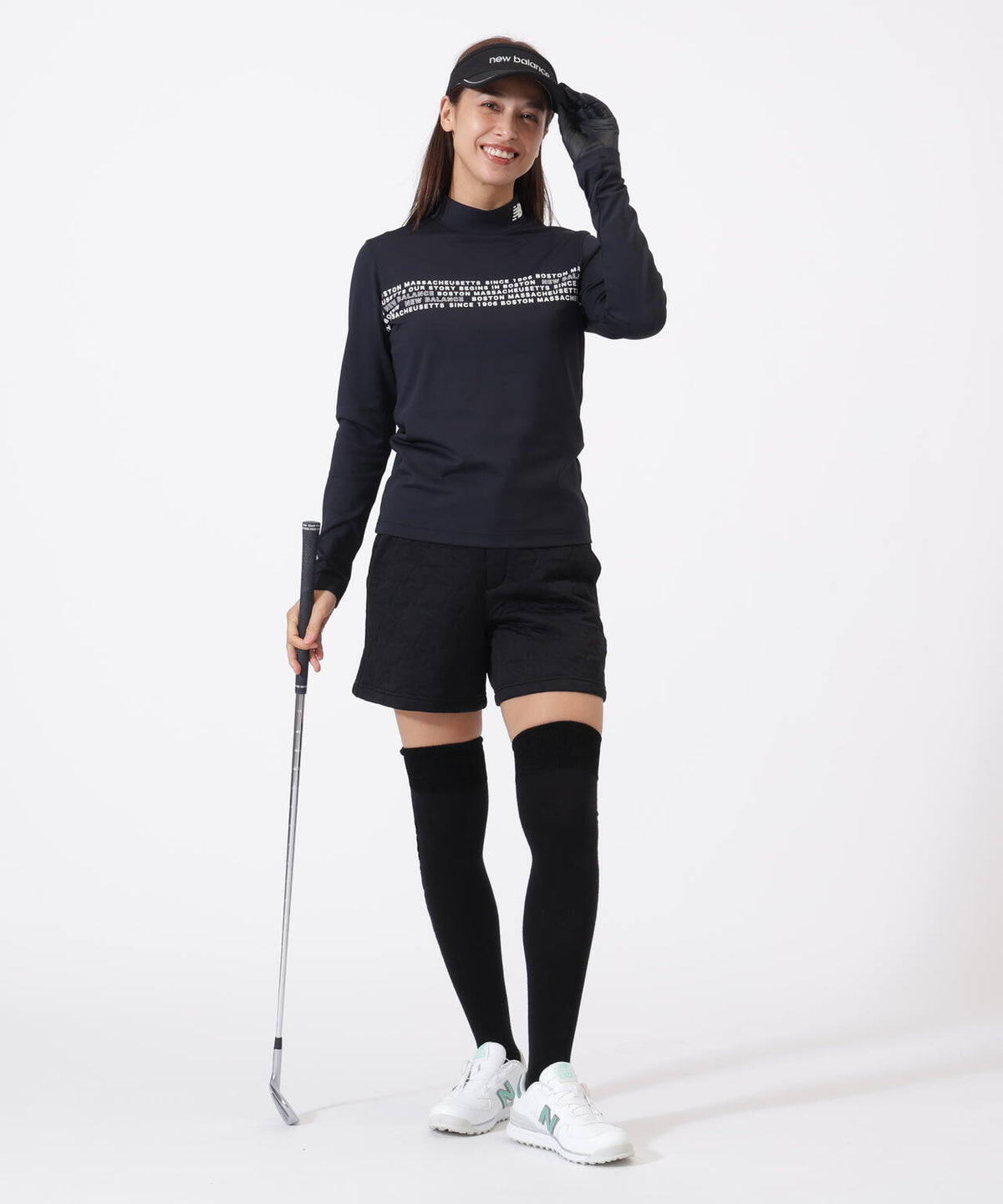 Nサークル柄 キルト キュロット (WOMENS)