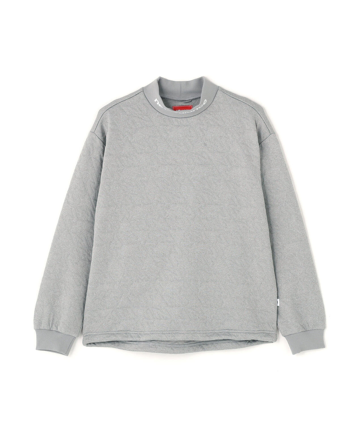 Nサークルキルト モックネック プルオーバー (WOMENS)