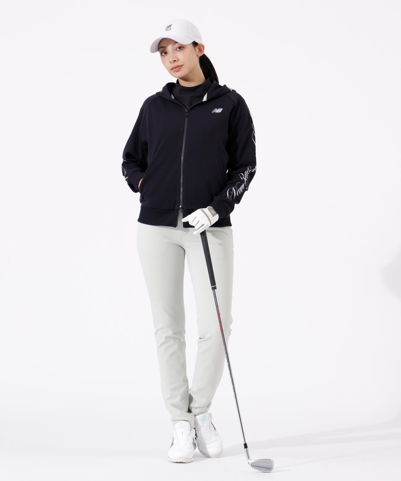 シグネチャーロゴ スウェット フルジップ フーディー (WOMENS)