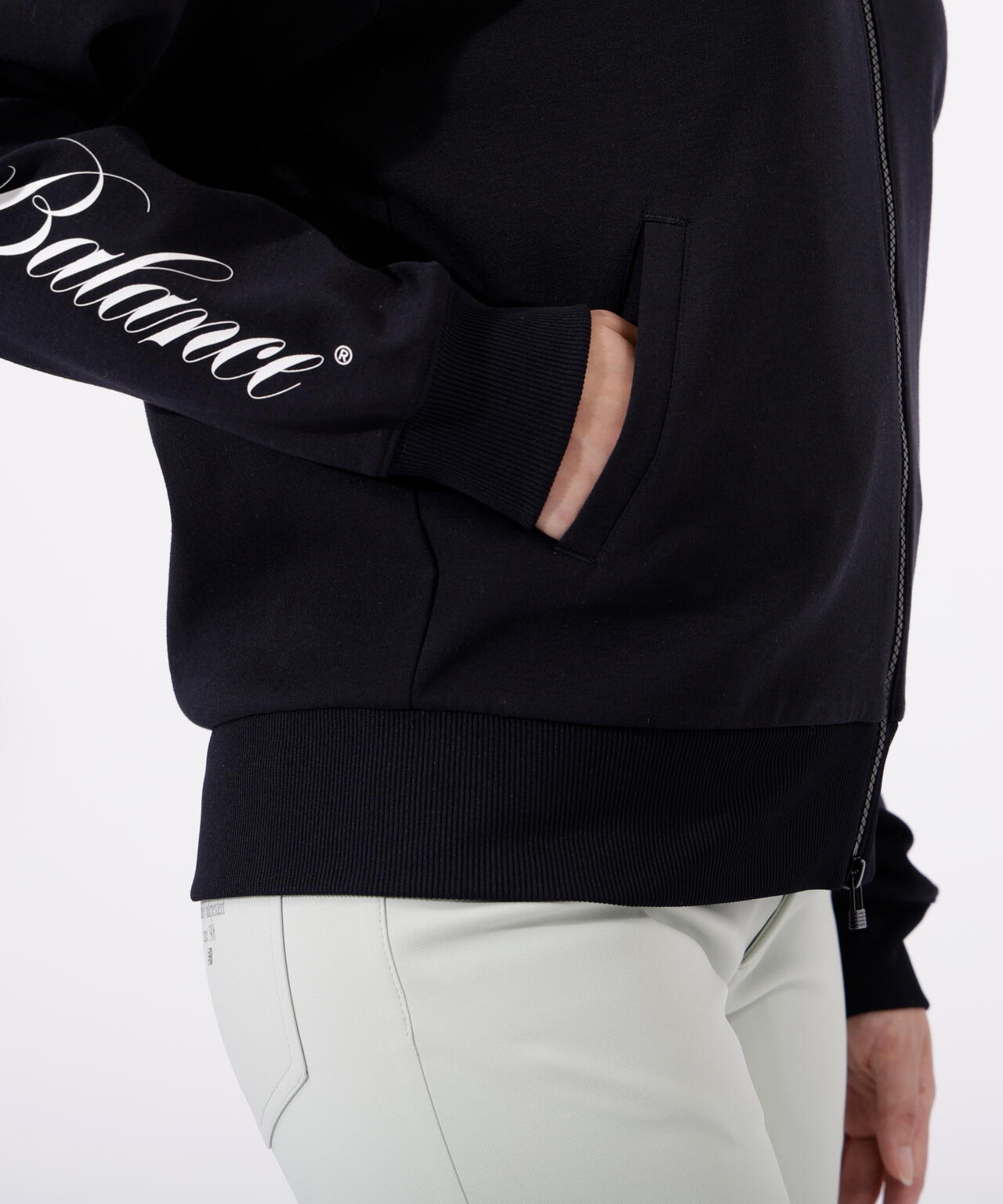 シグネチャーロゴ スウェット フルジップ フーディー (WOMENS)