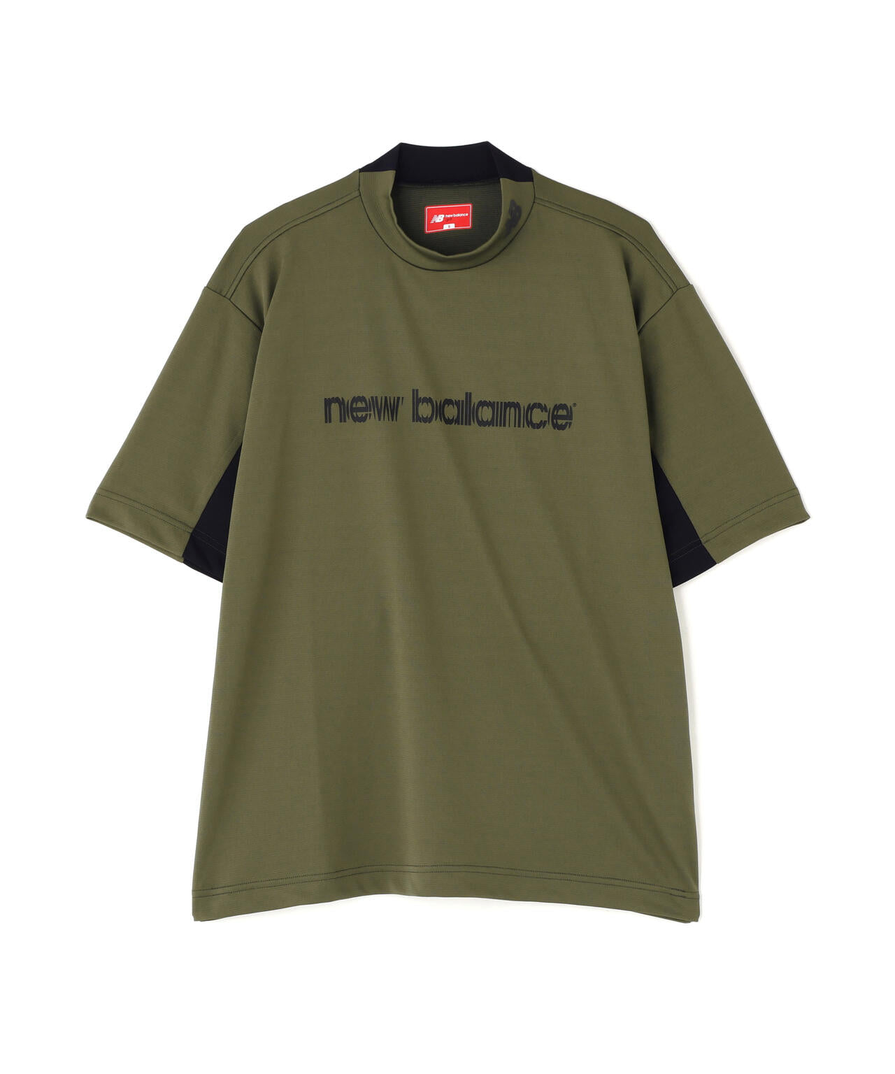 超速乾 ハーフスリーブ モックネック プルオーバー (MENS)