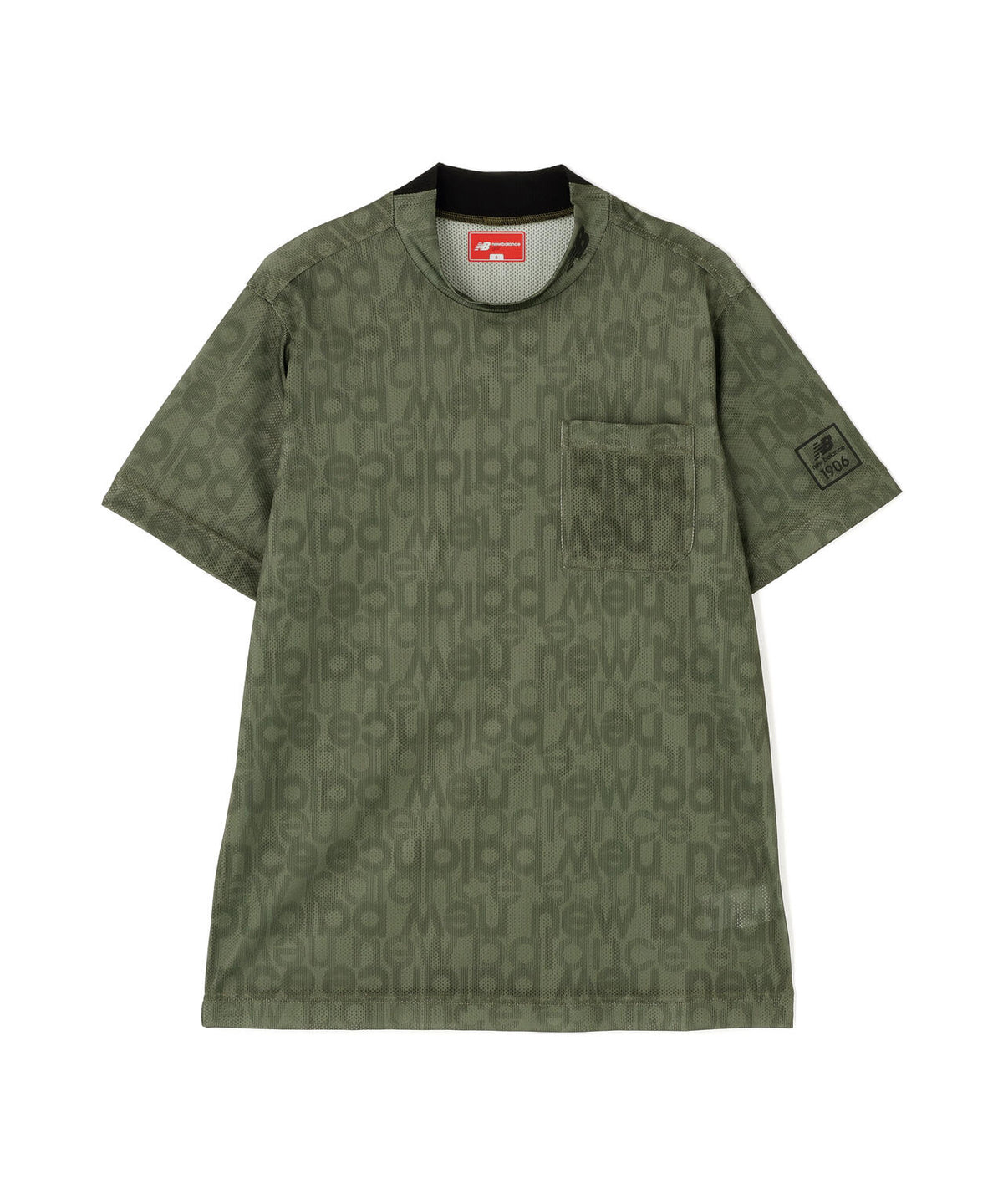 【直営店舗限定】メッシュ 半袖 モックネック プルオーバー (MENS)