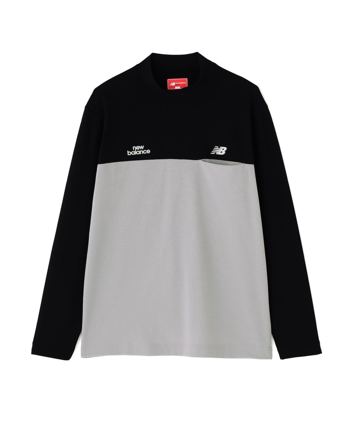 長袖 モックネック プルオーバー (MENS)