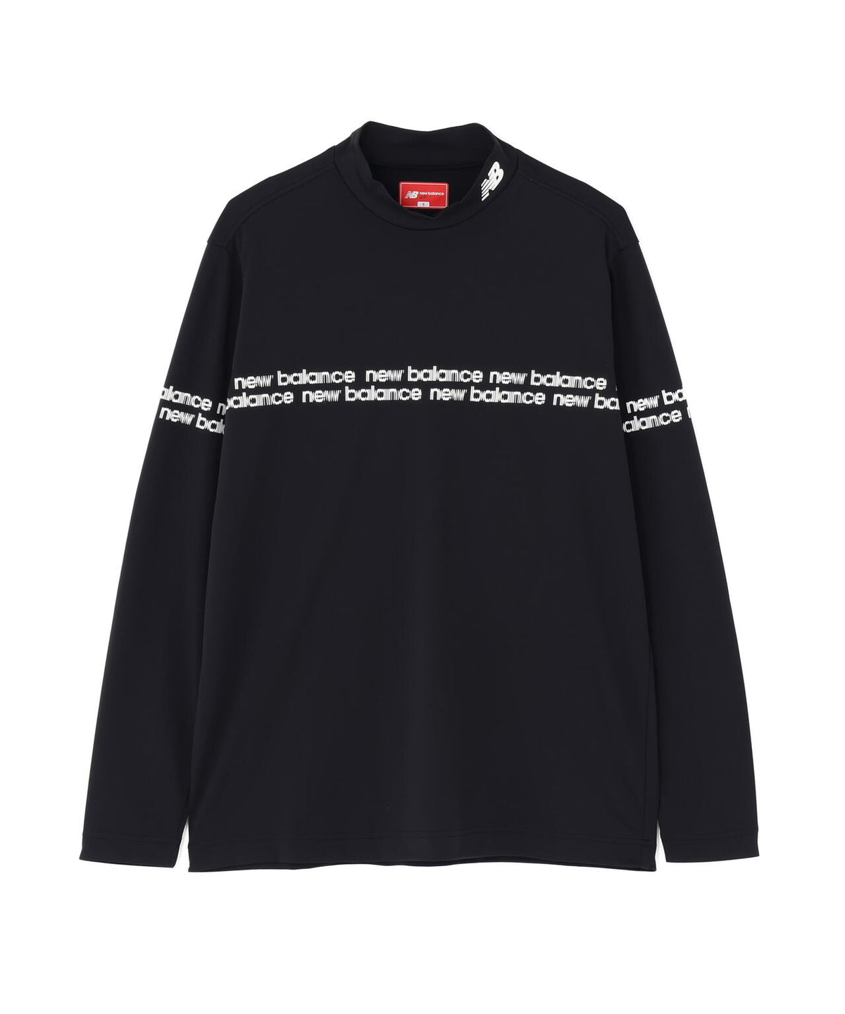 長袖 モックネック プルオーバー (MENS)
