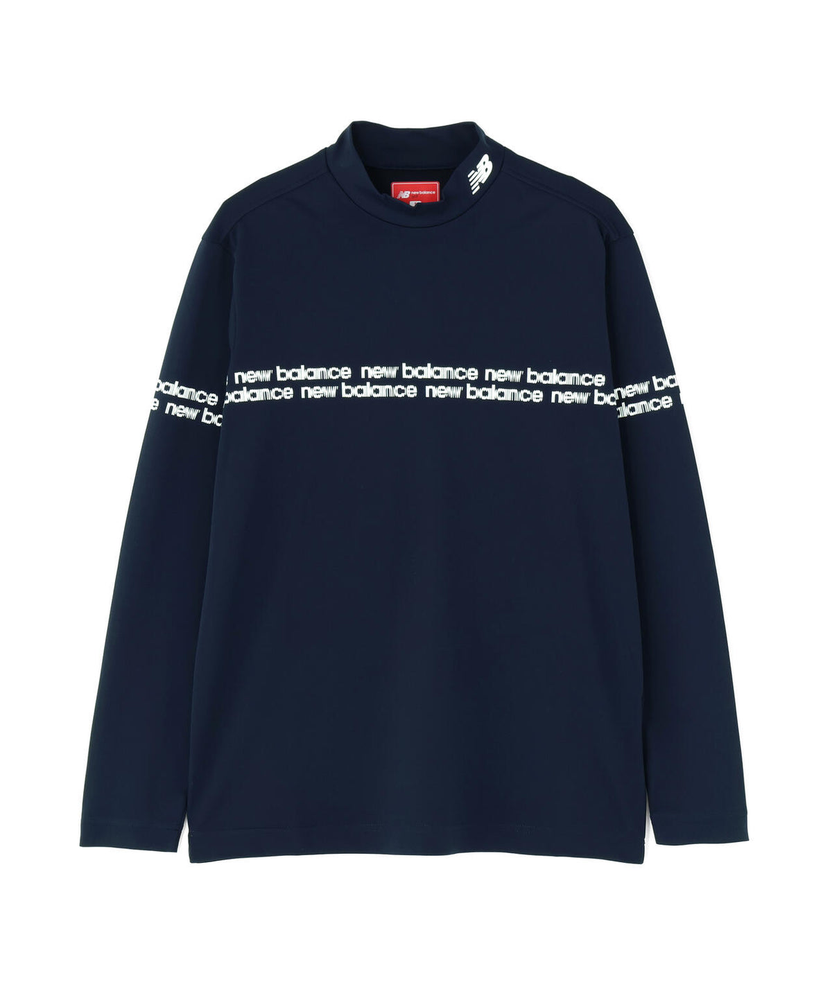 長袖 モックネック プルオーバー (MENS)