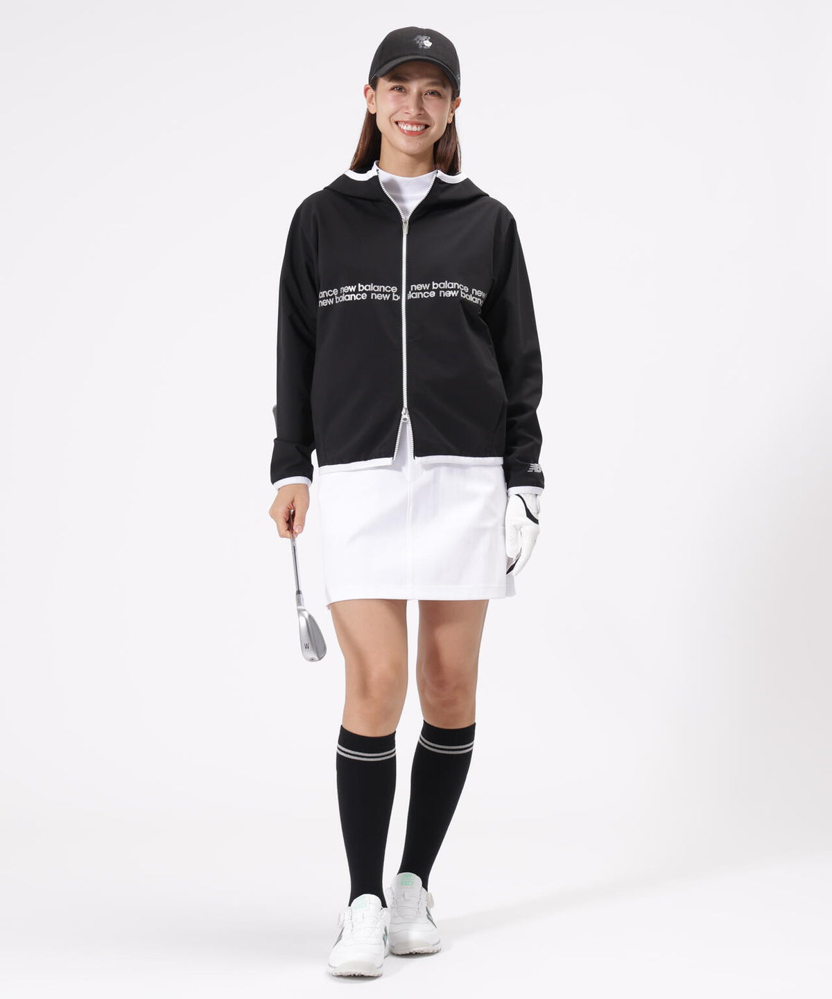 UV 長袖 モックネック プルオーバー (WOMENS)