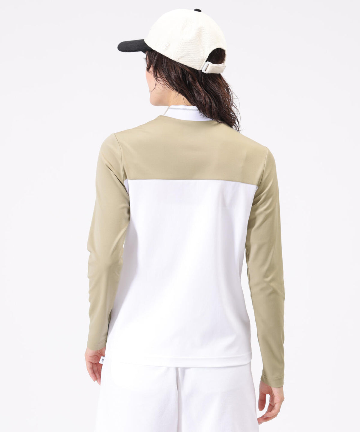 UV 長袖 モックネック プルオーバー (WOMENS)