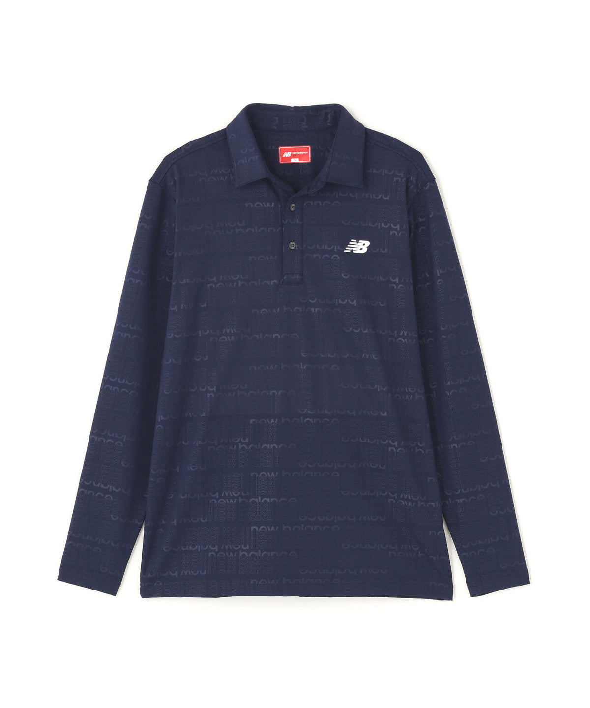 総柄 長袖 カラーシャツ (MENS)