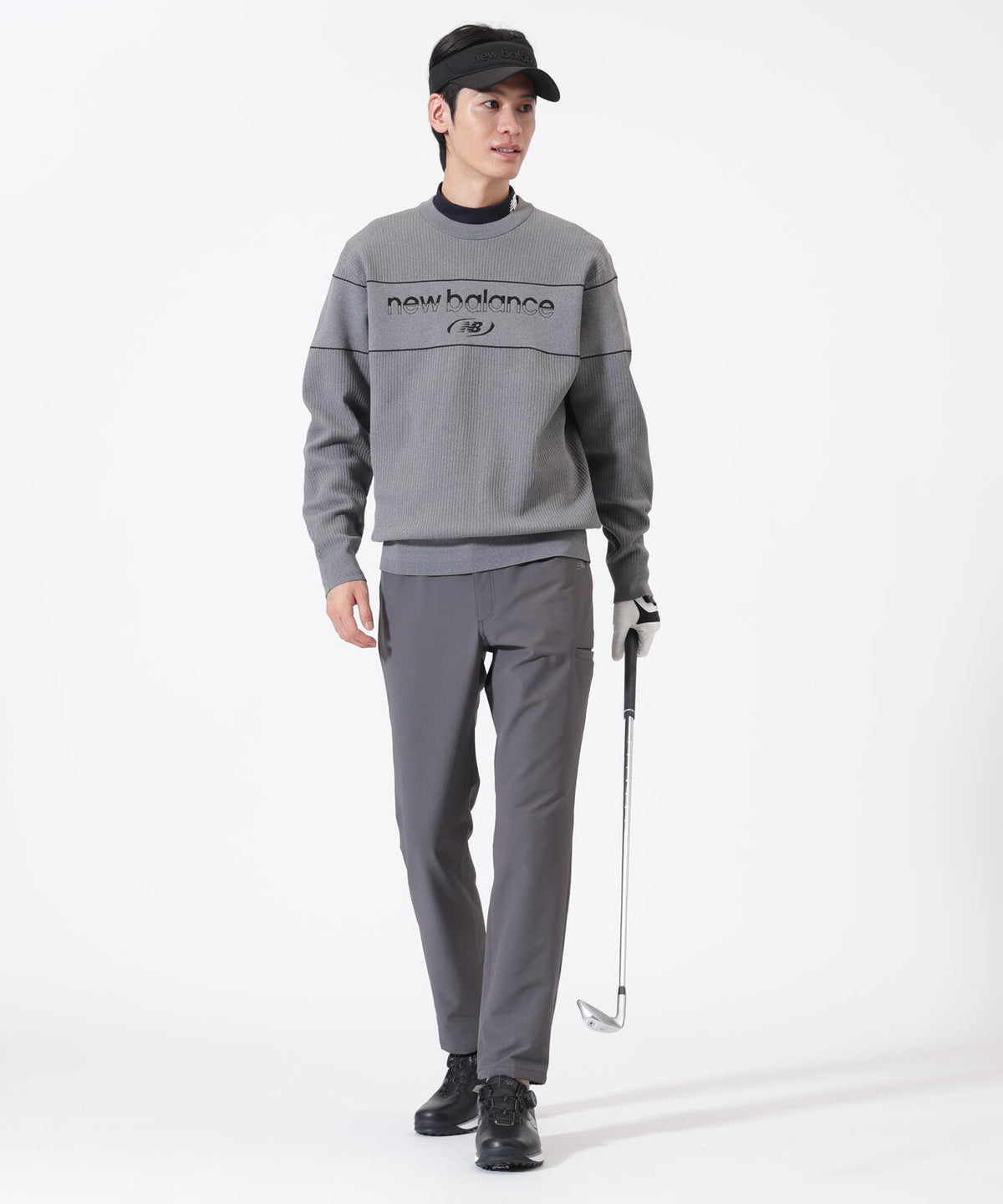 クルーネック ニット プルオーバー (MENS)
