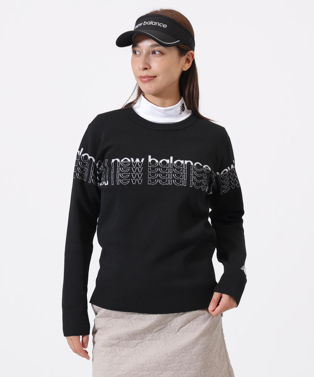 クルーネック ニット プルオーバー (WOMENS)