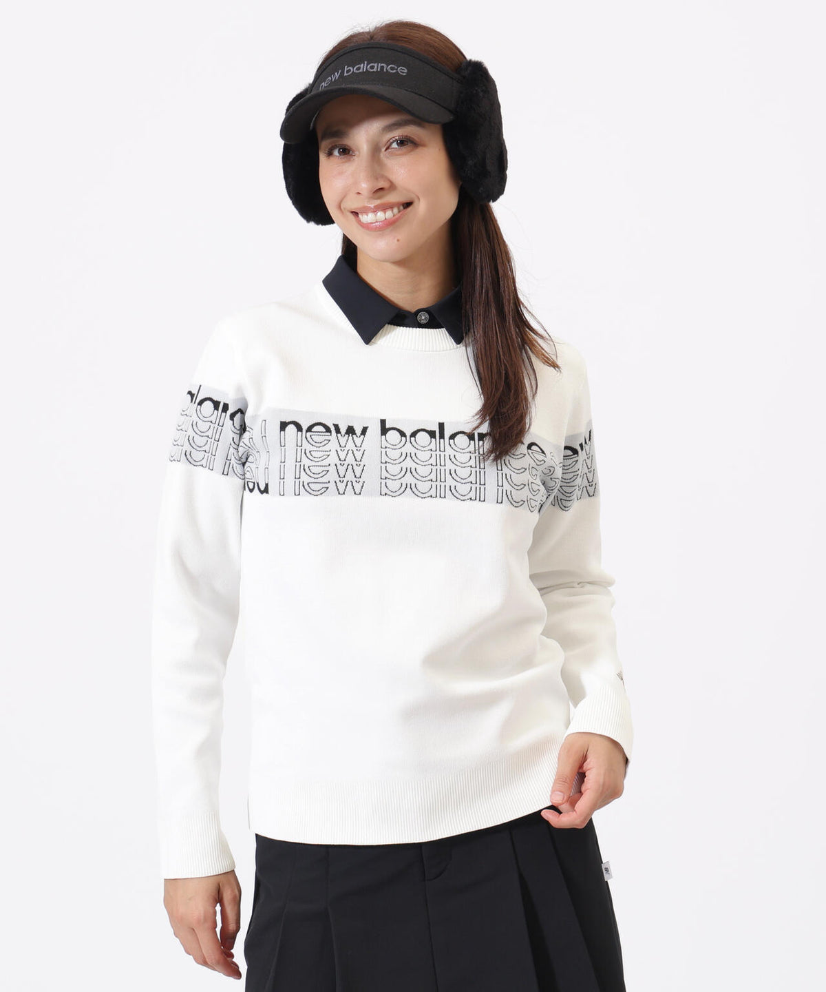クルーネック ニット プルオーバー (WOMENS)