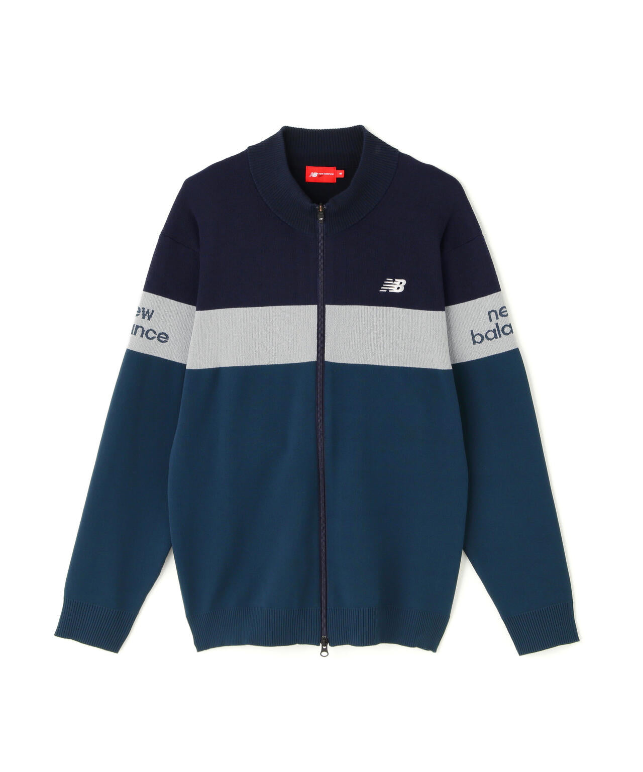 フルジップ スタンド ニット ブルゾン (MENS)