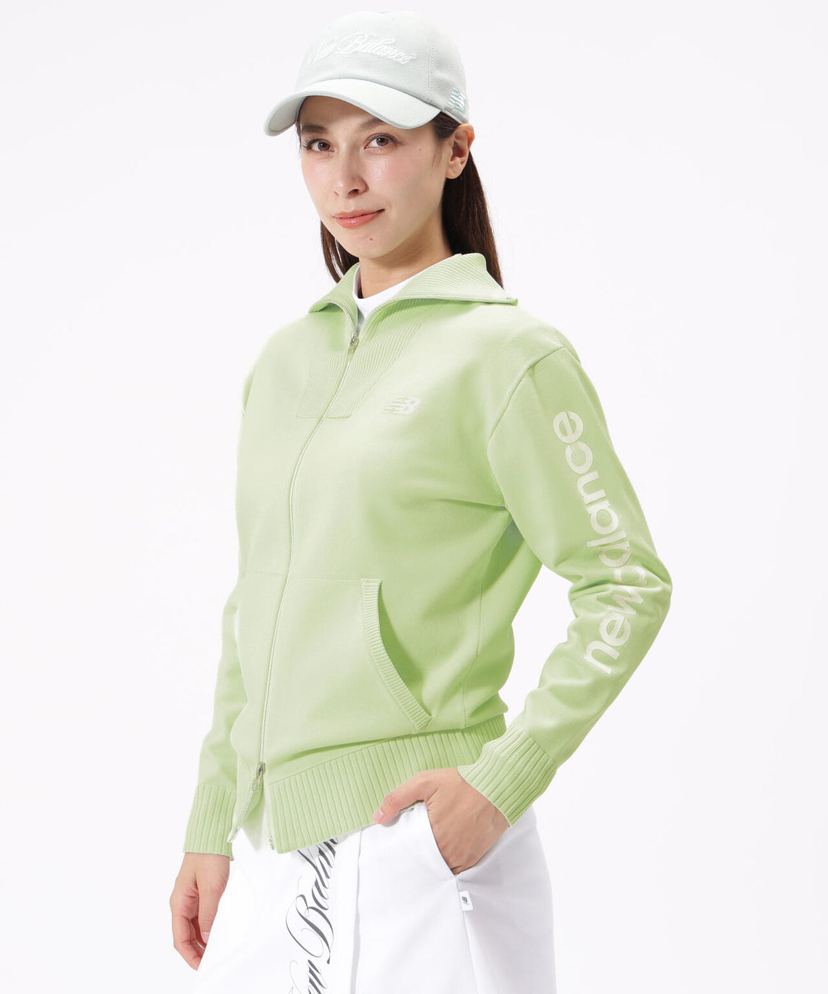 フルジップ ニット ブルゾン (WOMENS)
