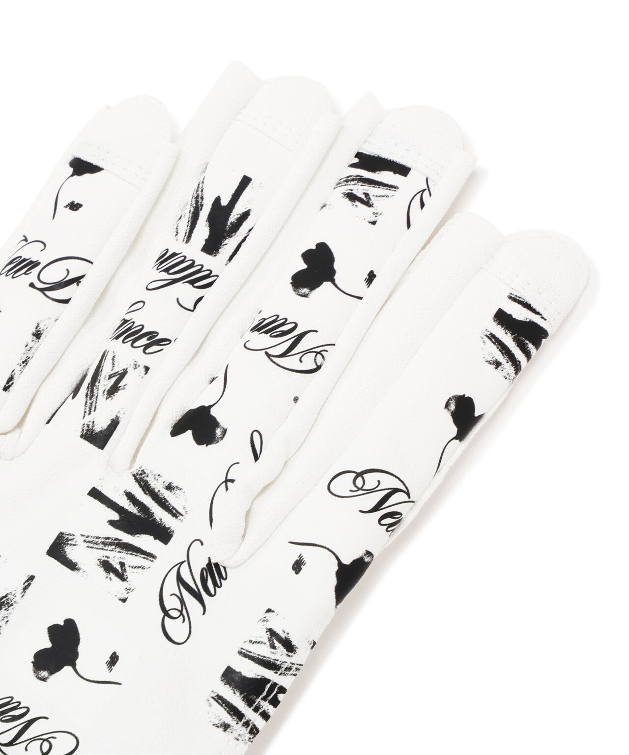 アレンジメントピクチャー柄 ネイルスルー 両手用グローブ (WOMENS)
