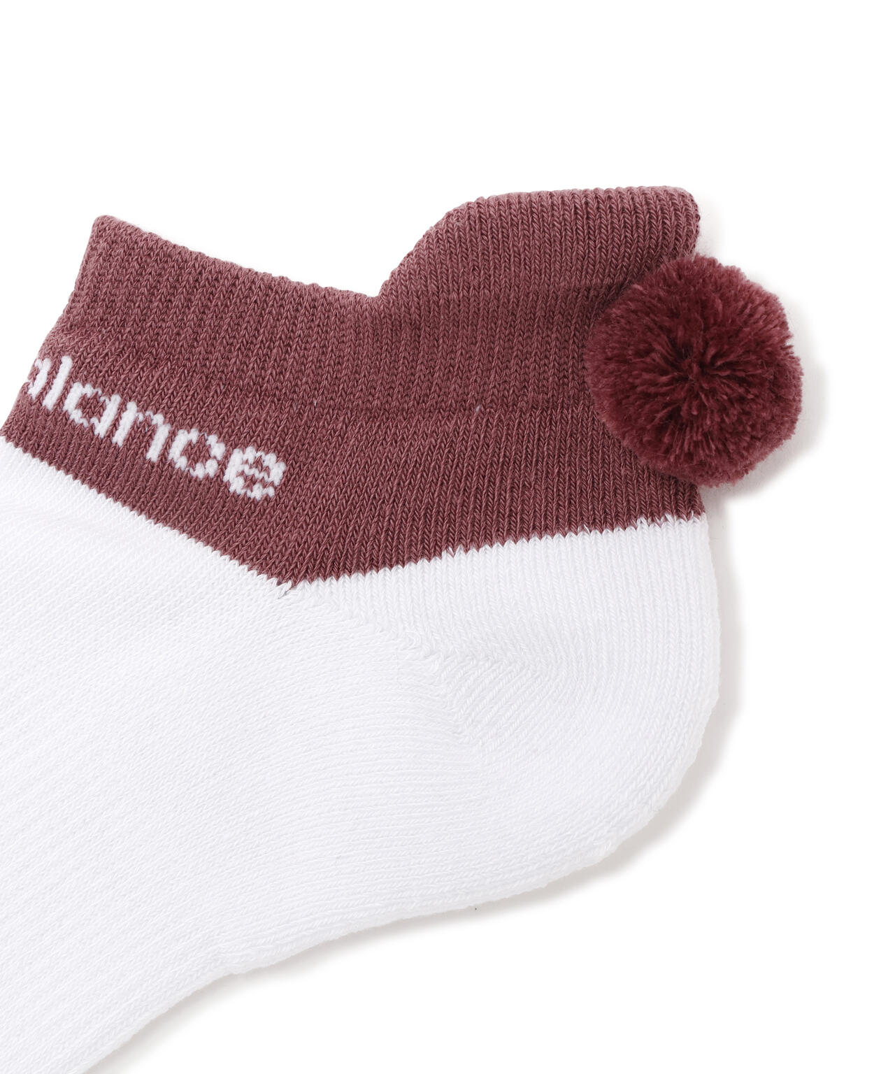 抗菌防臭 ぽんぽん付き アンクルソックス (WOMENS)