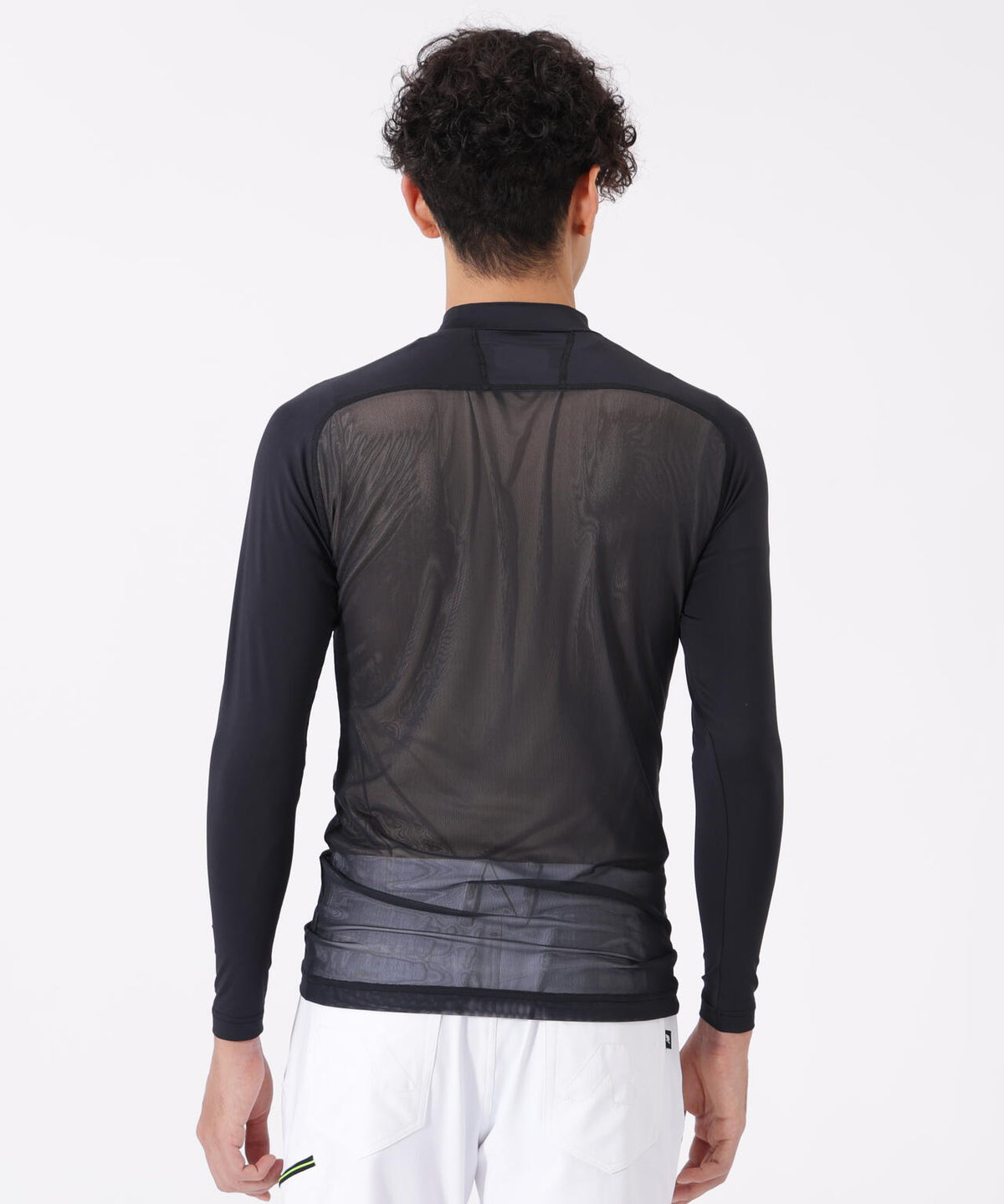 UV 接触冷感 モックネック インナー プルオーバー (MENS)