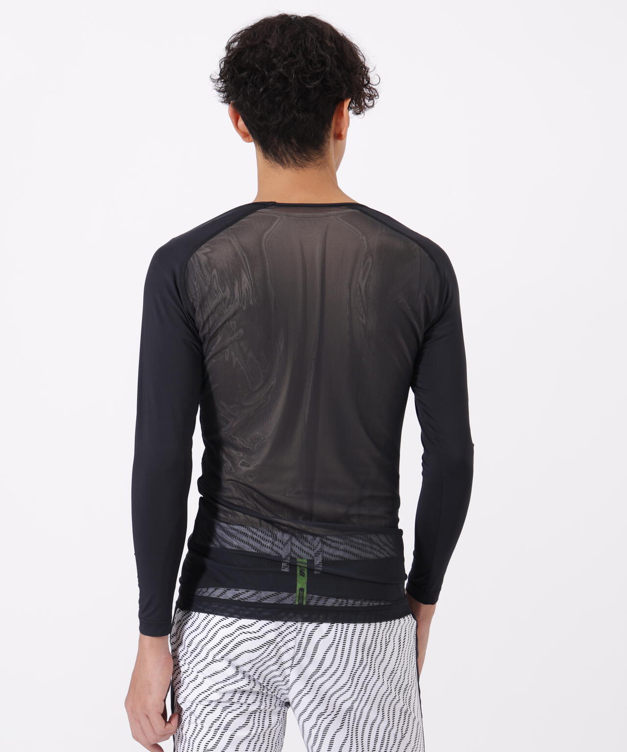 UV 接触冷感 Vネック インナー プルオーバー (MENS)