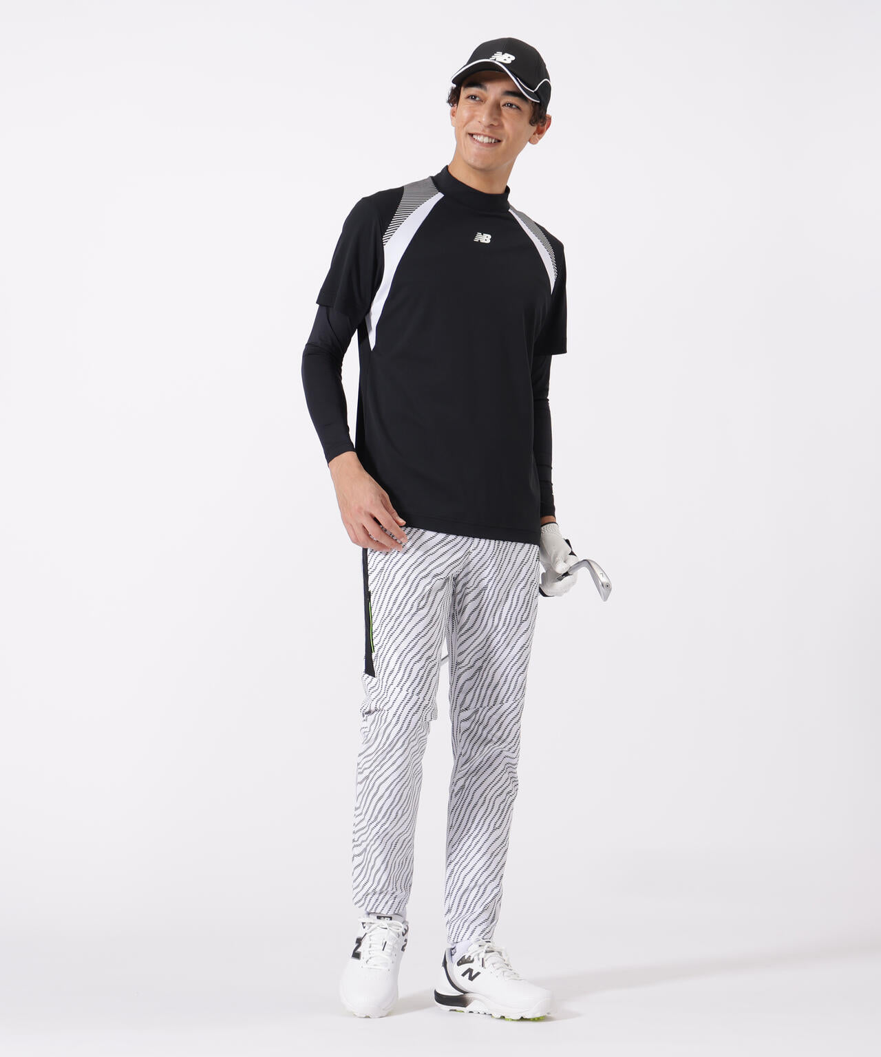 UV 接触冷感 Vネック インナー プルオーバー (MENS)