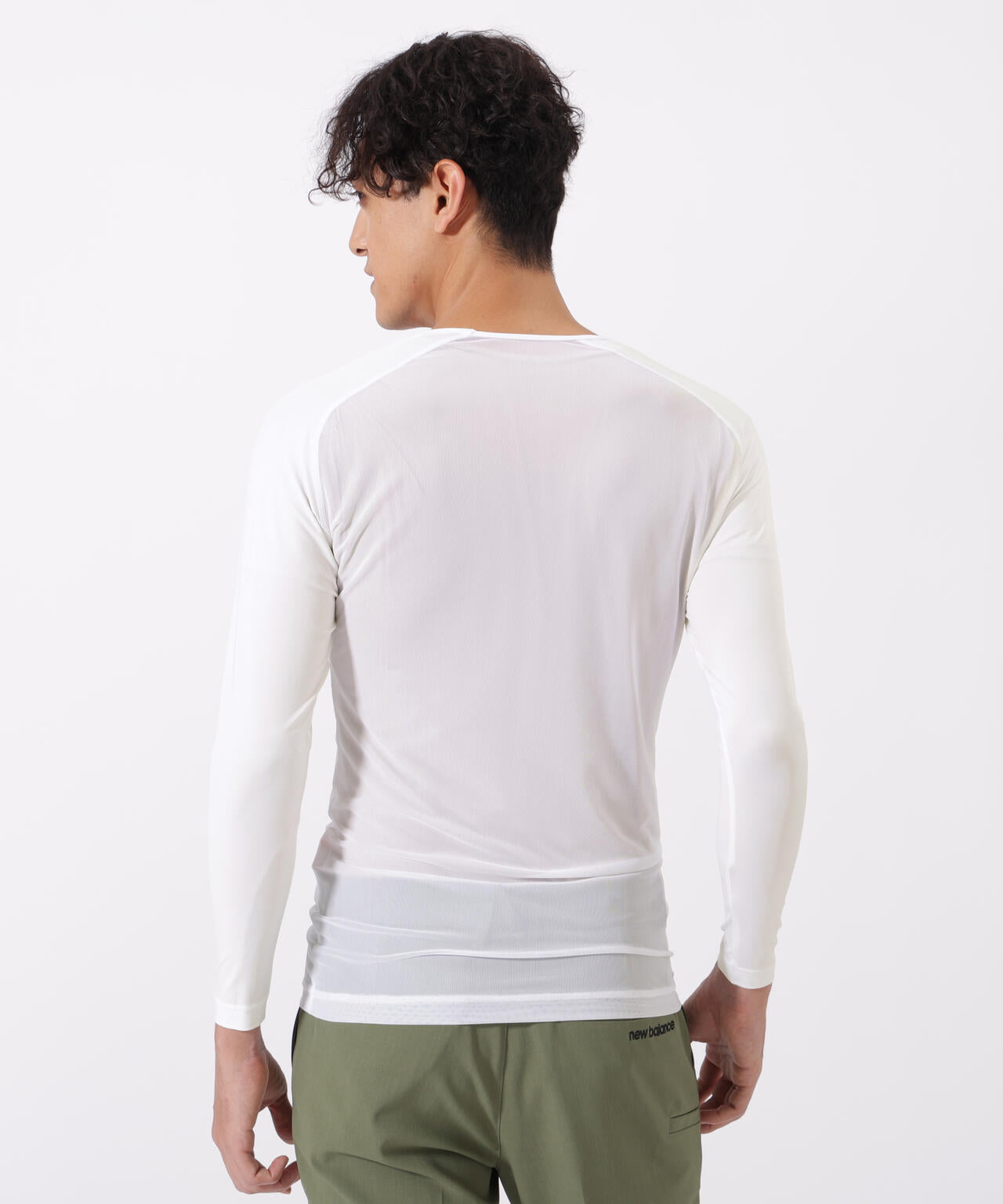 UV 接触冷感 Vネック インナー プルオーバー (MENS)