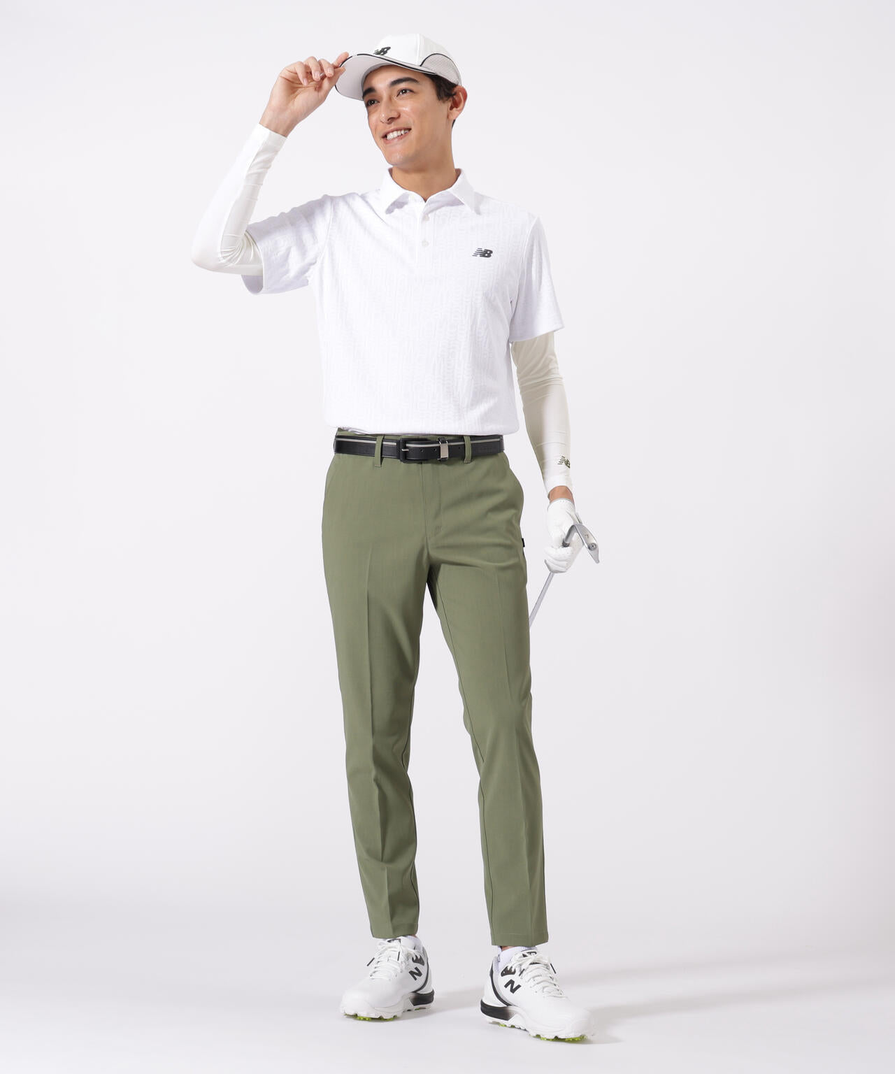 UV 接触冷感 Vネック インナー プルオーバー (MENS)