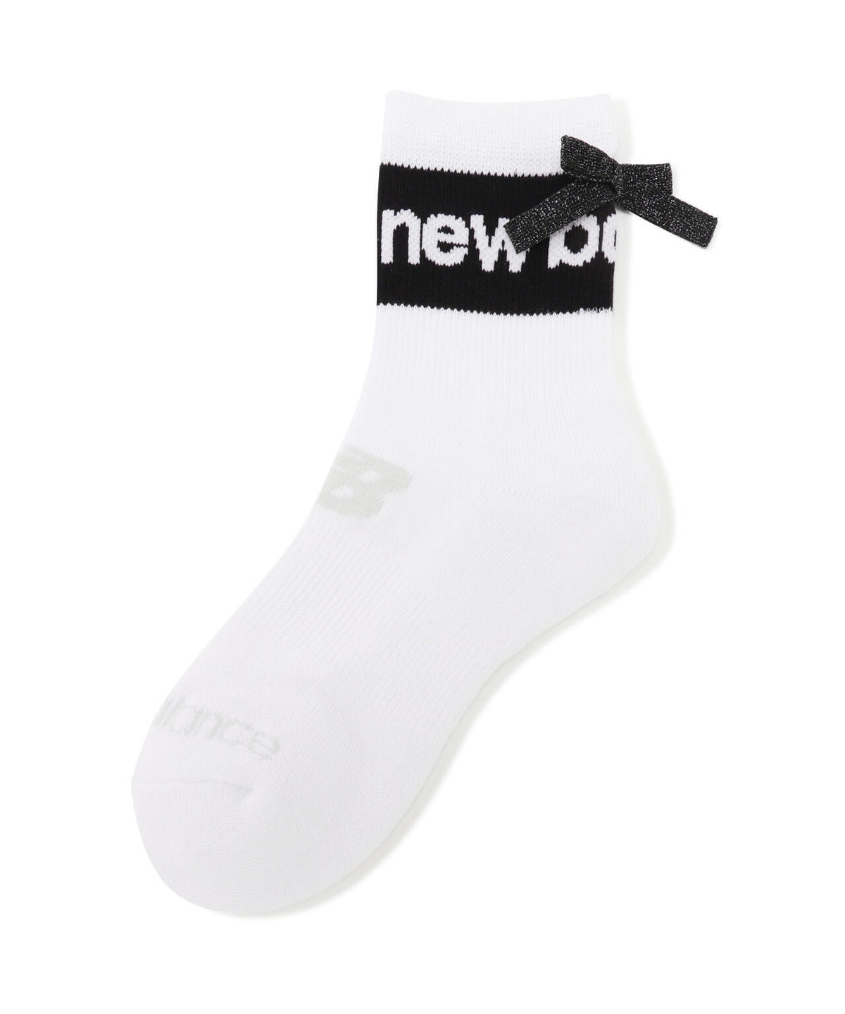 抗菌防臭 ラメりぼん ソックス (WOMENS)