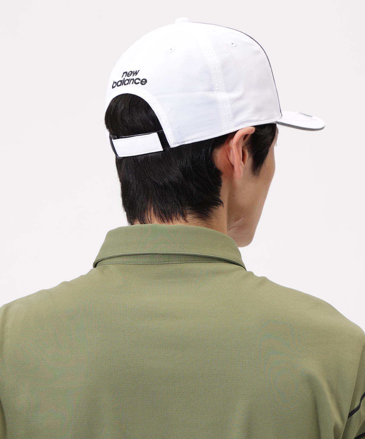 マグネット式マーカー付き セミカーブドブリムキャップ (MENS)