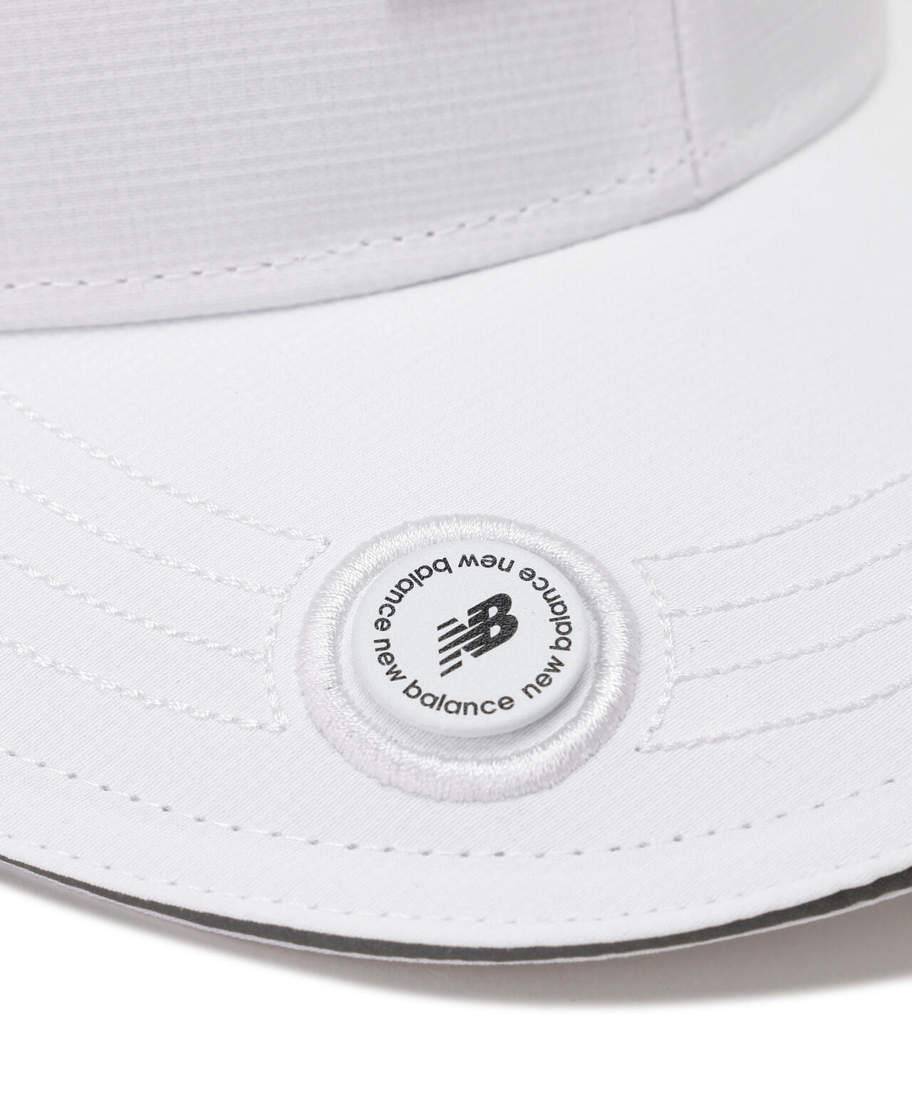 マグネット式マーカー付き セミカーブドブリムキャップ (MENS)