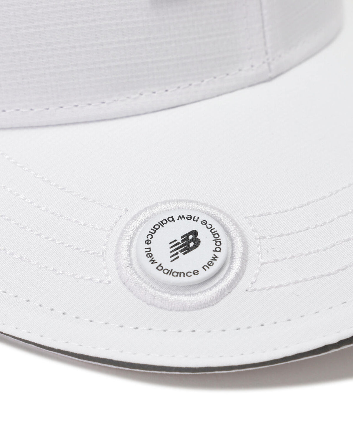 マグネット式マーカー付き セミカーブドブリムキャップ (MENS)