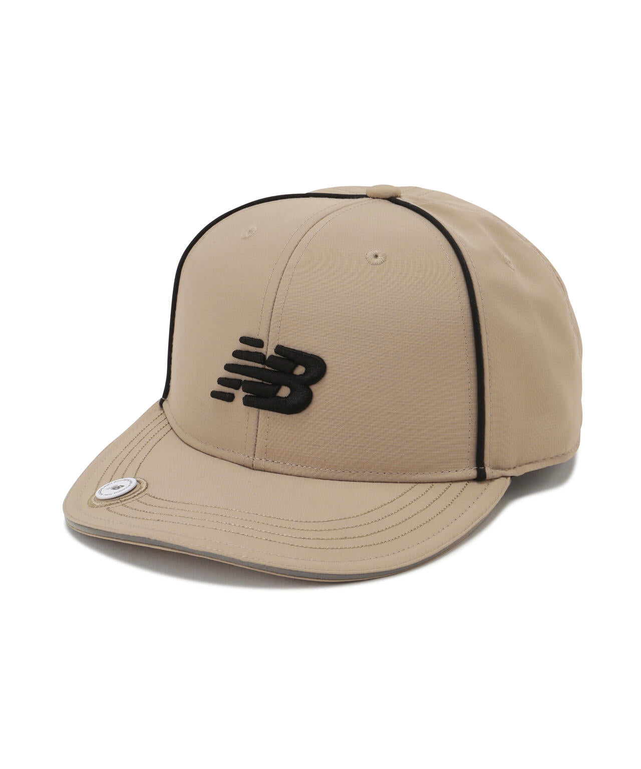 マグネット式マーカー付き セミカーブドブリムキャップ (MENS)