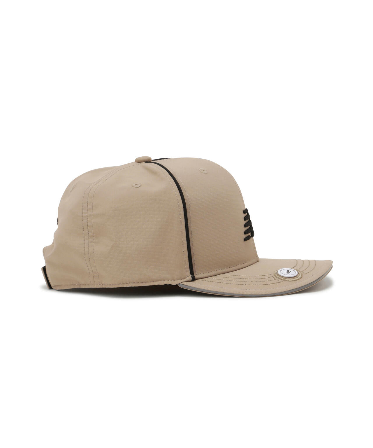 マグネット式マーカー付き セミカーブドブリムキャップ (MENS)