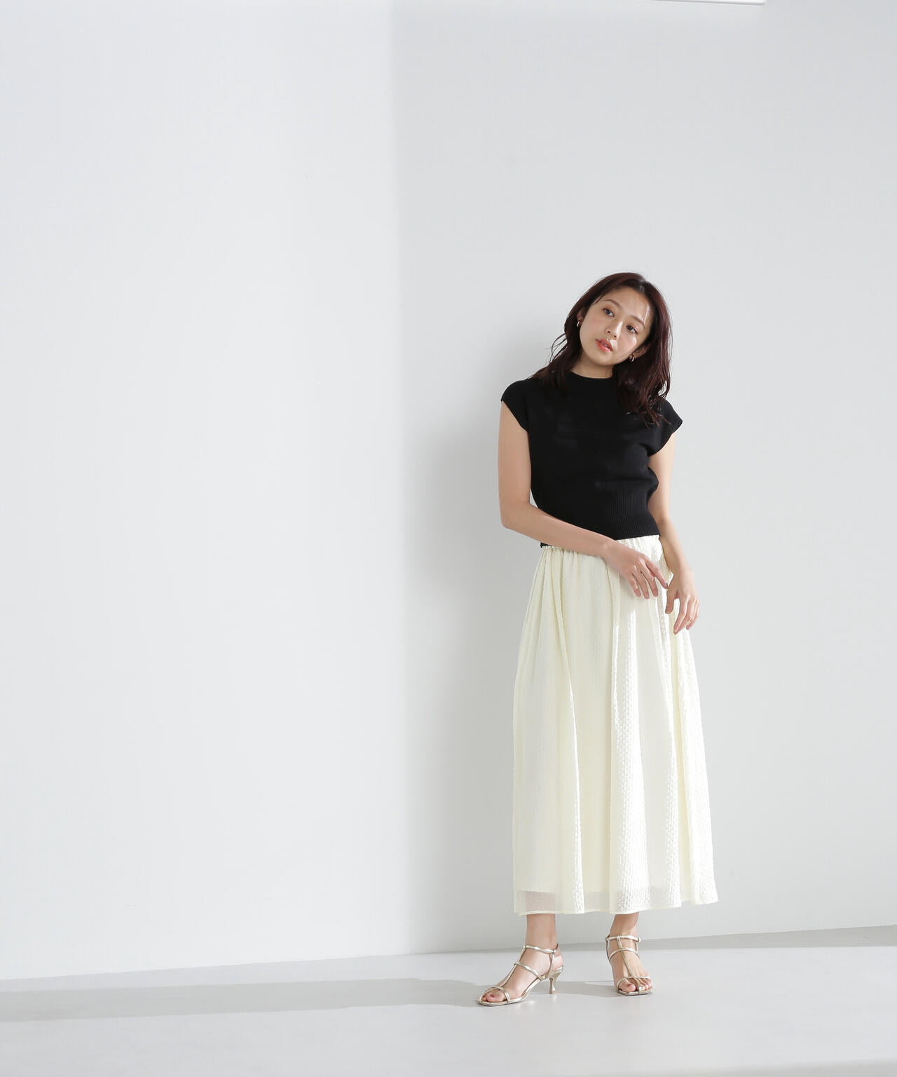 165.5cm 着用サイズ:M