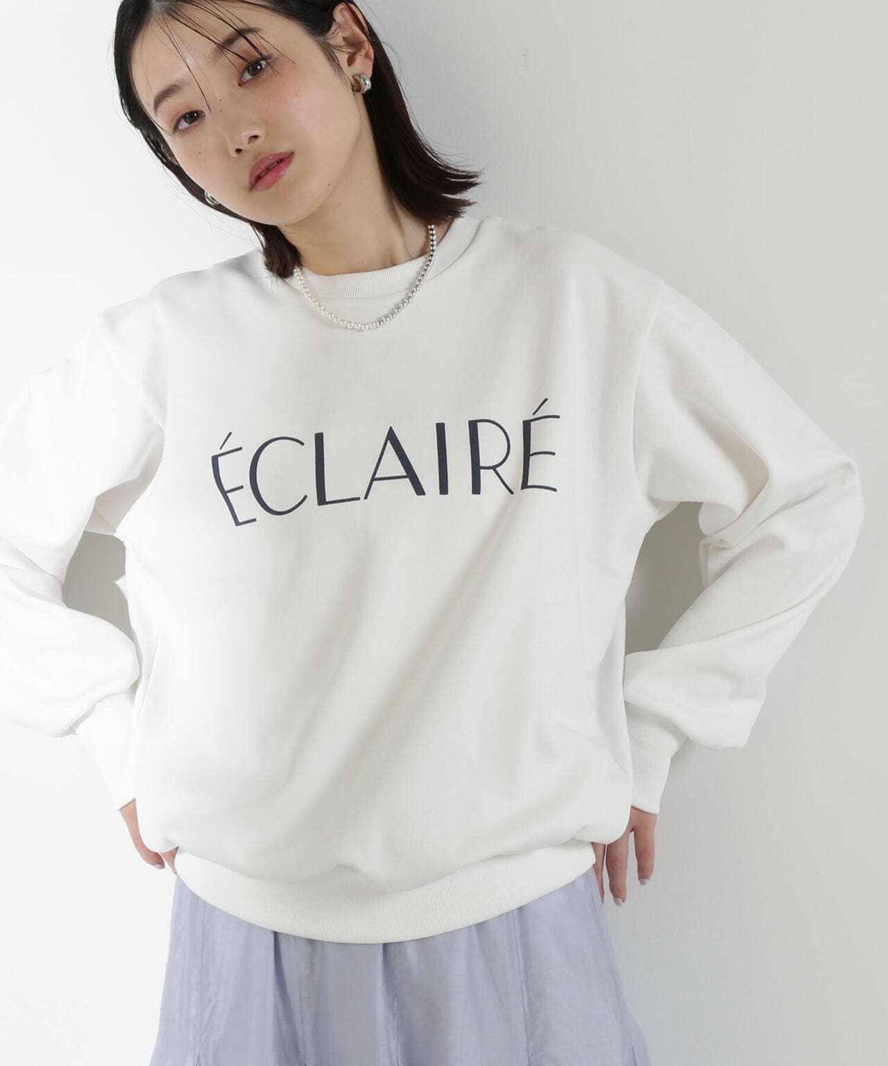 【bdONLINE限定色:ベージュ】アソートロゴカットソープルオーバー