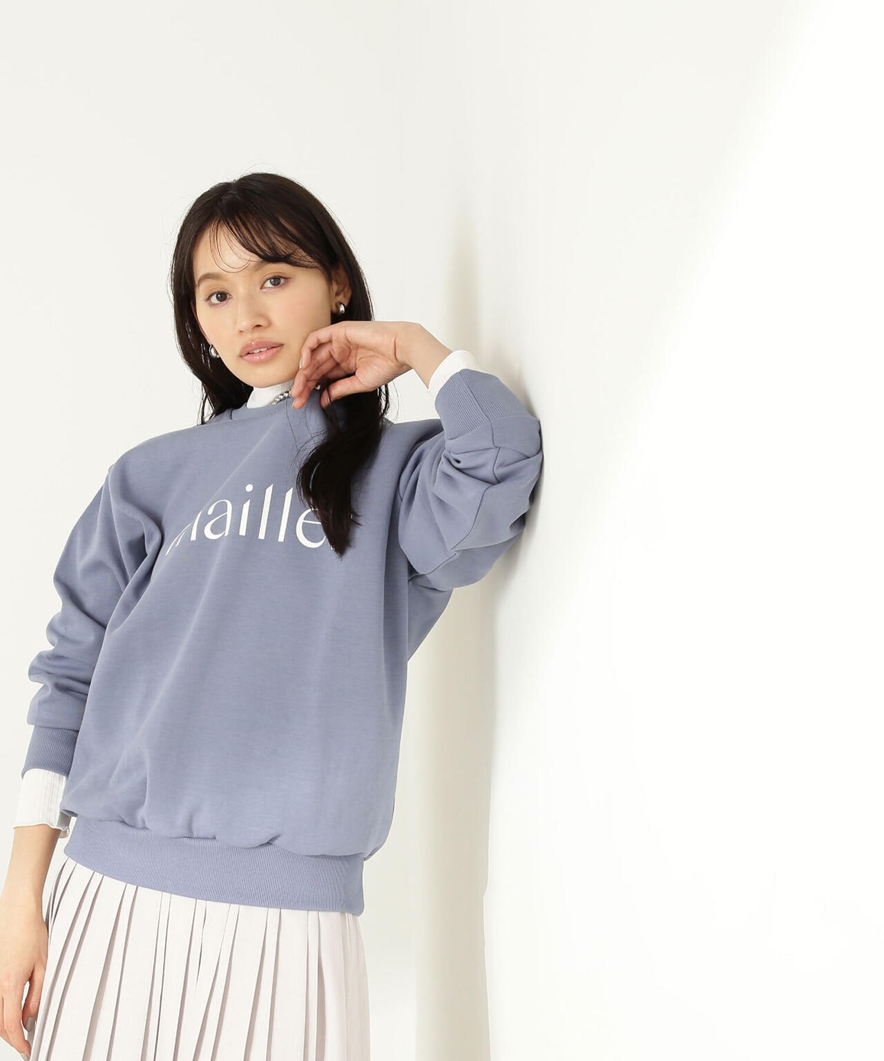 【bdONLINE限定色:ベージュ】アソートロゴカットソープルオーバー
