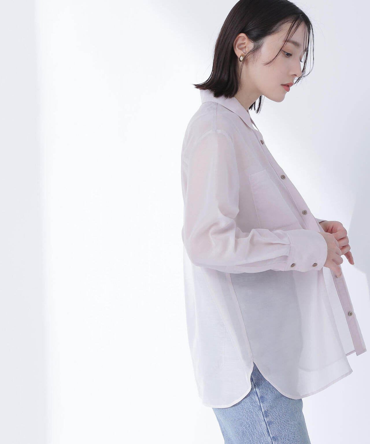 シアーシャツシリーズ オーバーフォルム*