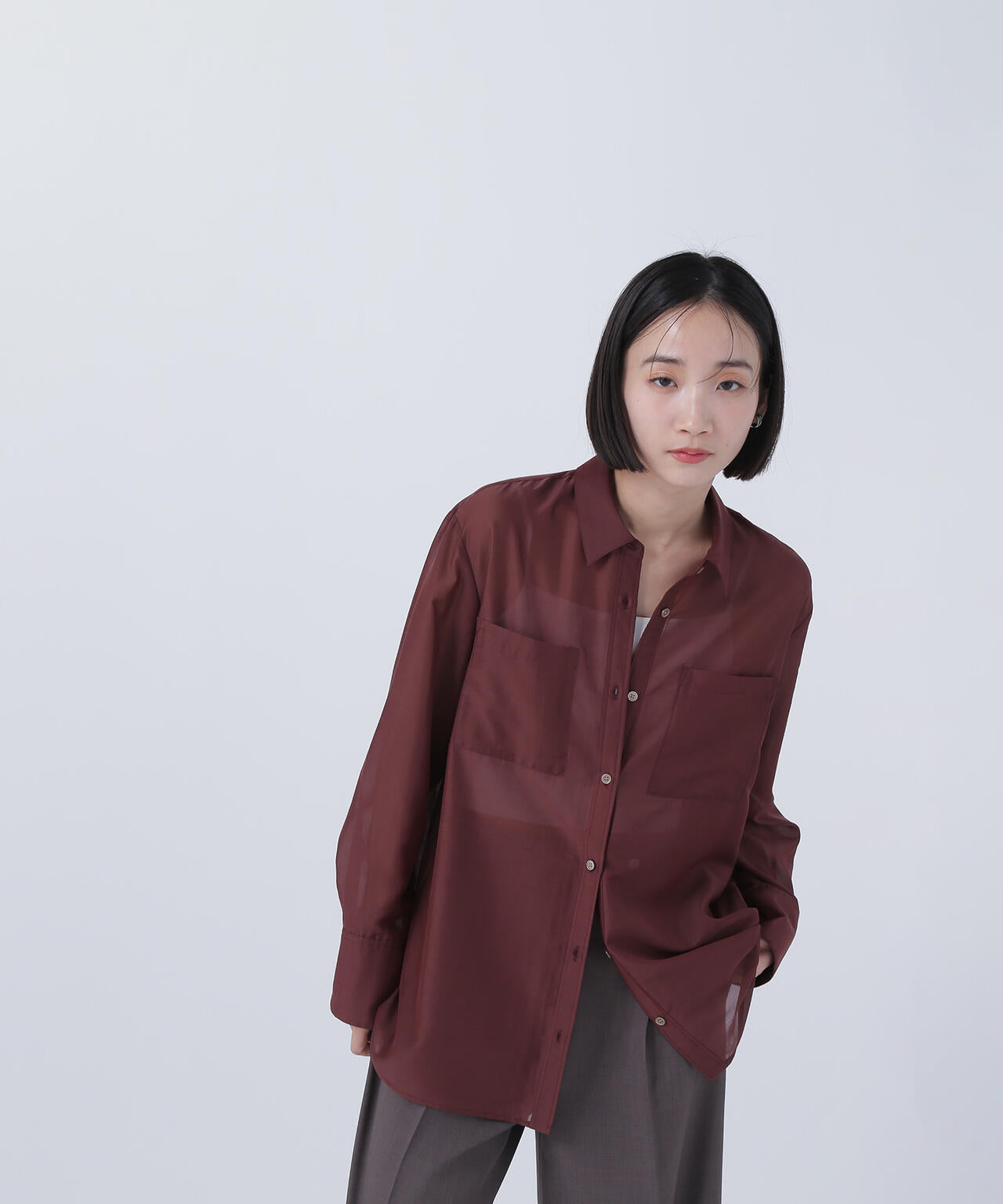 シアーシャツシリーズ オーバーフォルム*