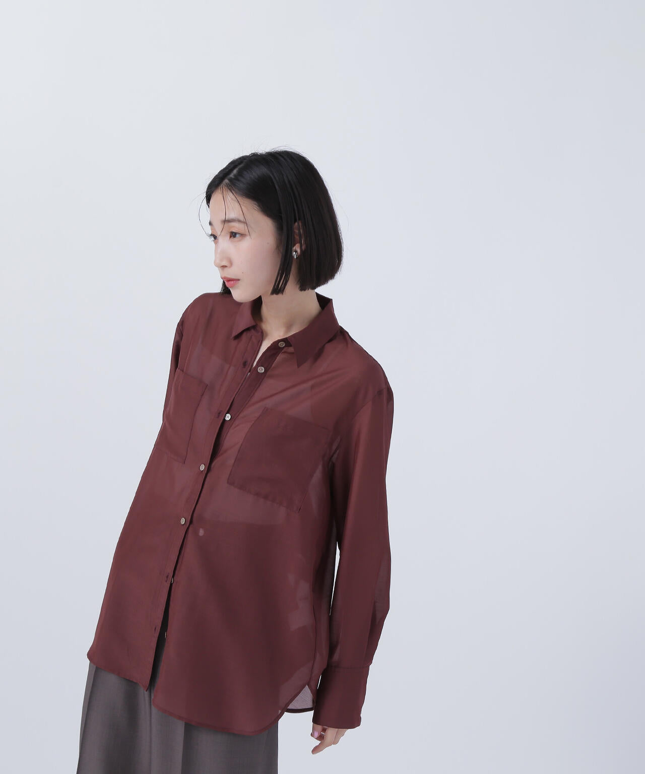 シアーシャツシリーズ オーバーフォルム*