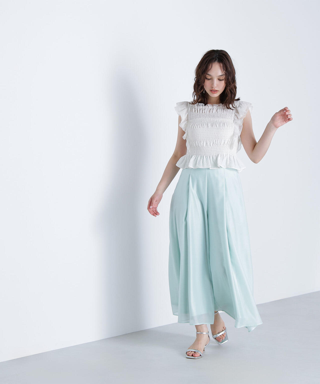 リラクシーフレアパンツ*